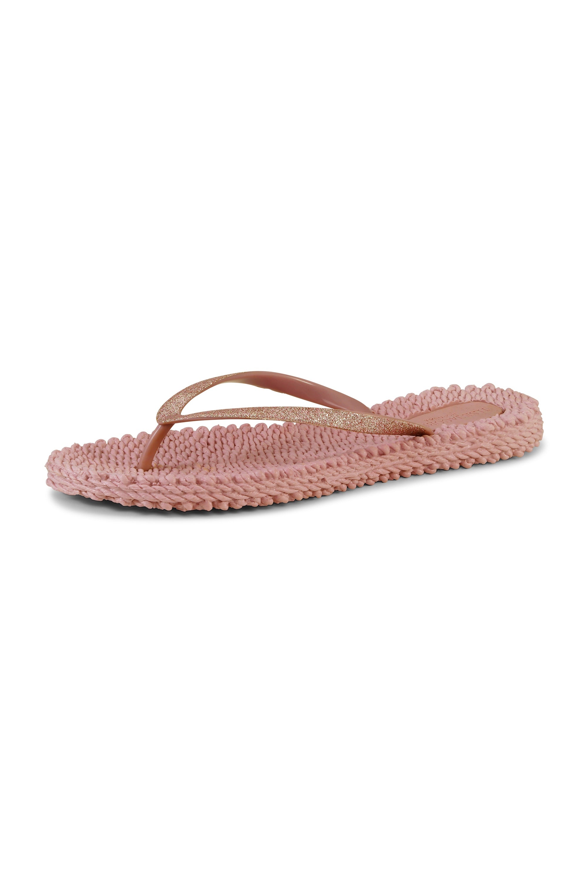 Flip Flop With Glitter - Misty Rose