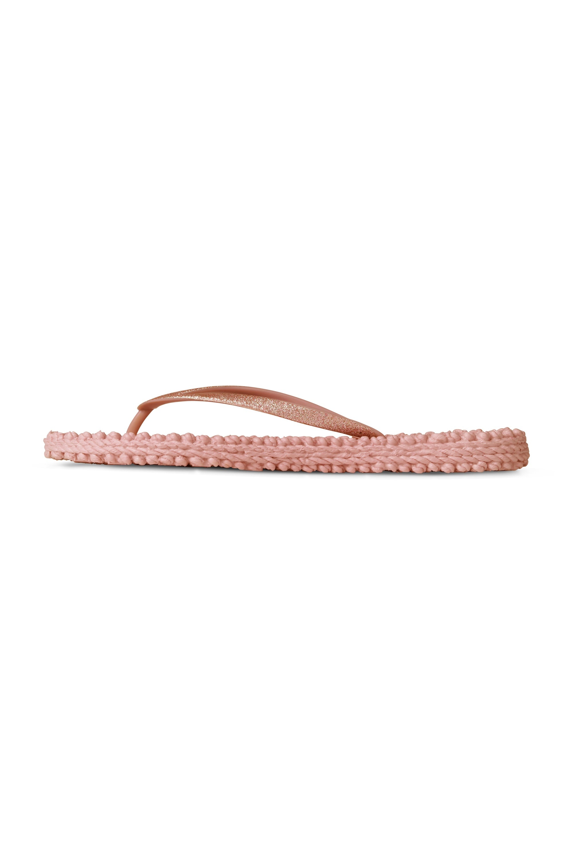 Flip Flop With Glitter - Misty Rose