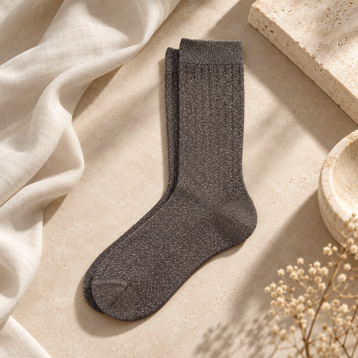 Ilex Viscose Short Socks
