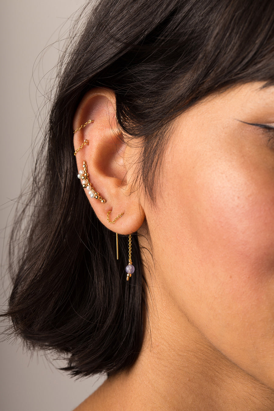 Climber Dentelle - Cultured pearls