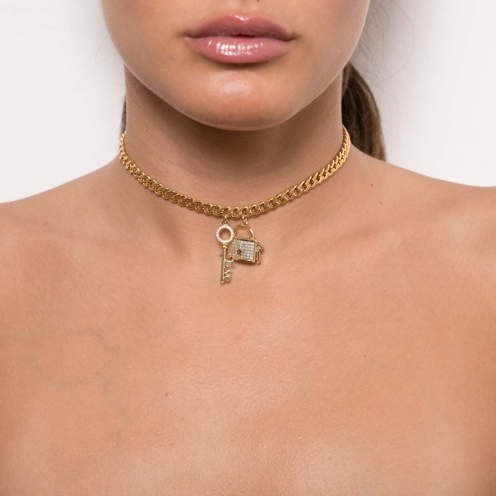 Love Lock Choker Necklace