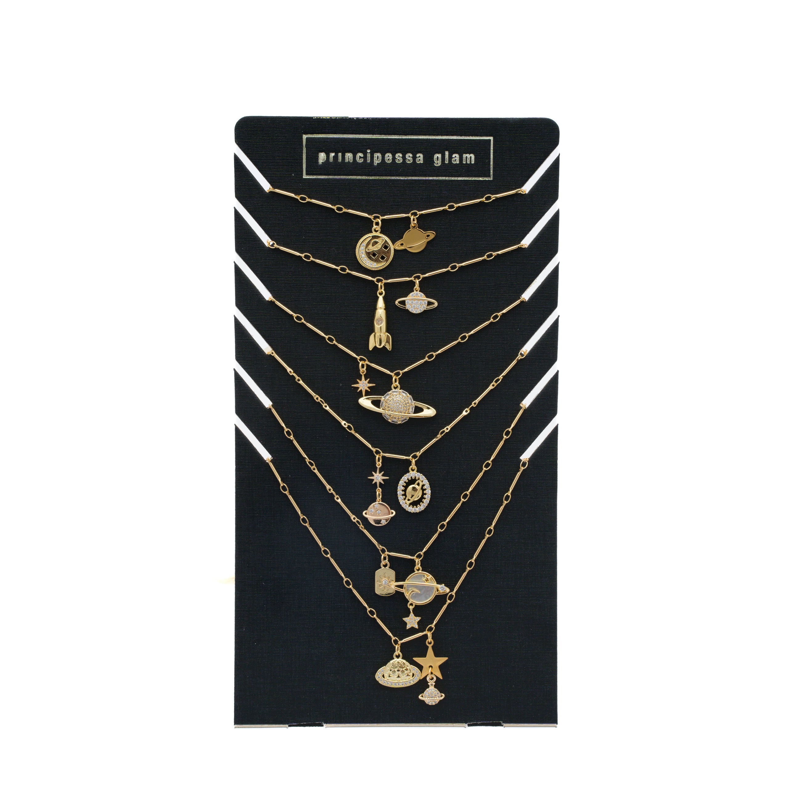 Planet Metal Necklace
