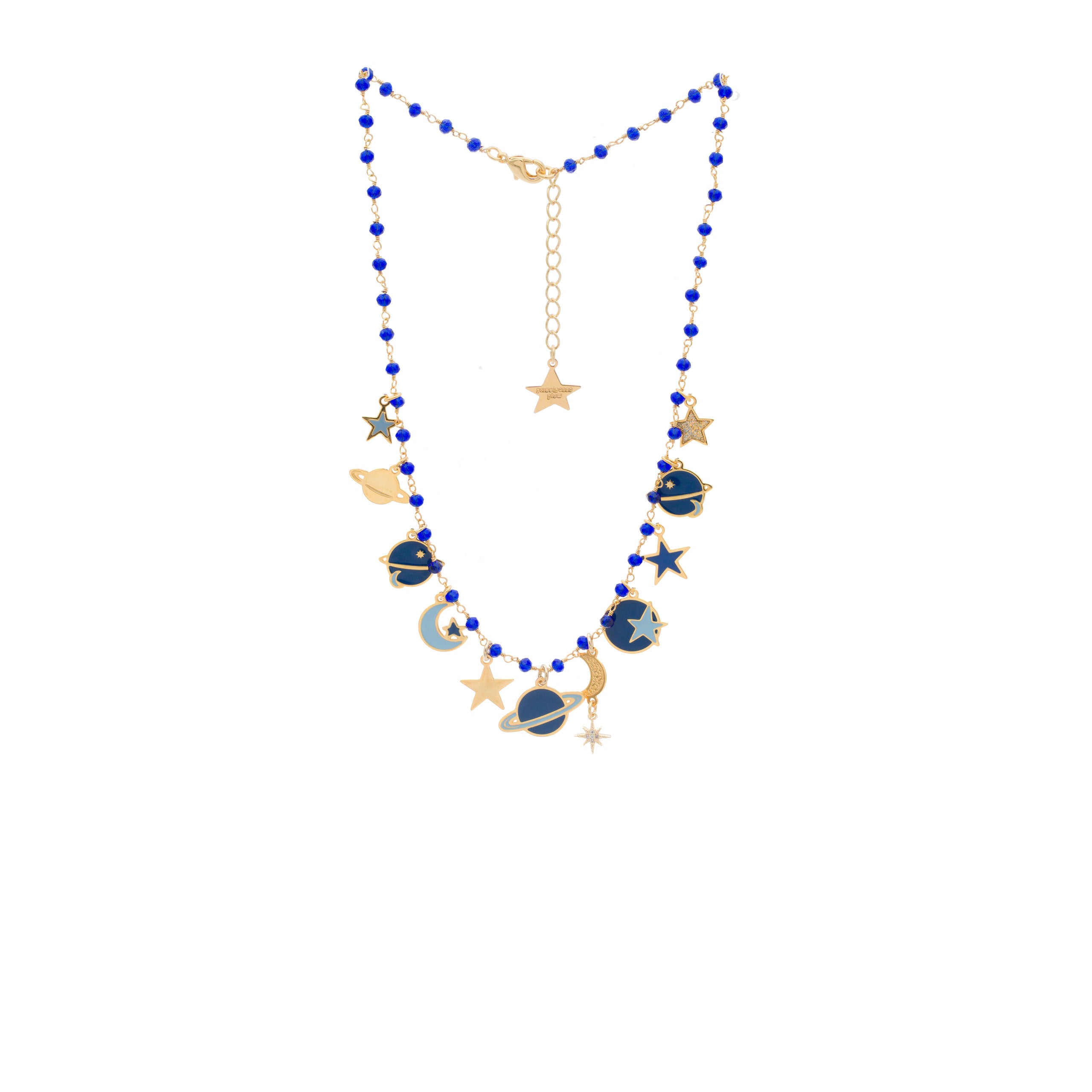 Planet Multicharms Necklace