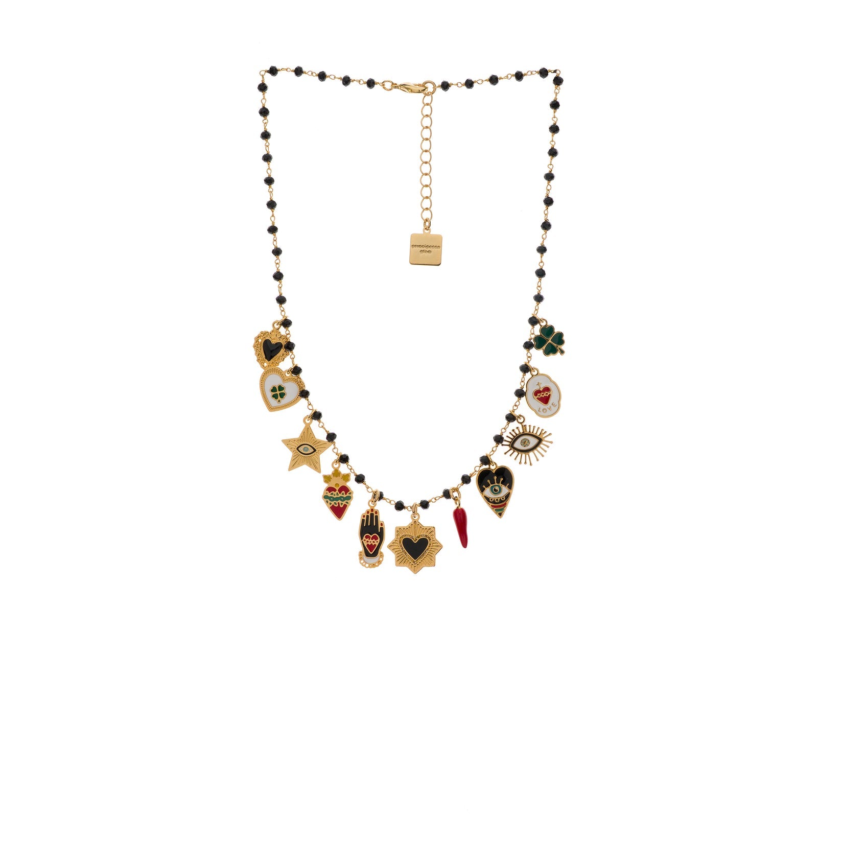 Necklace Magic Multicharms