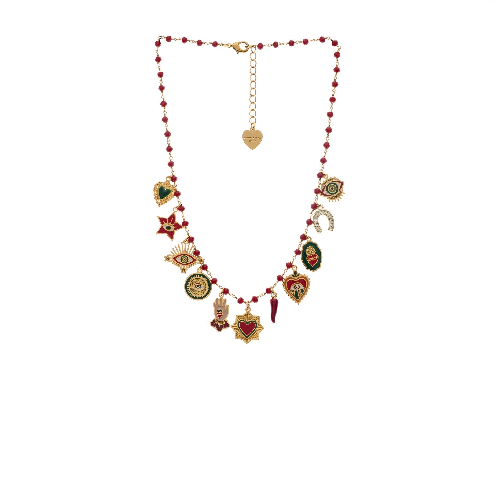 Necklace Magic Multicharms