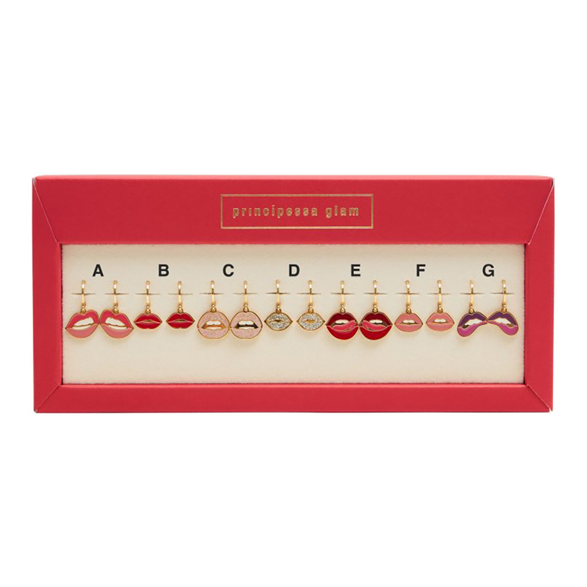 Earrings Kiss Me Mini Hoops