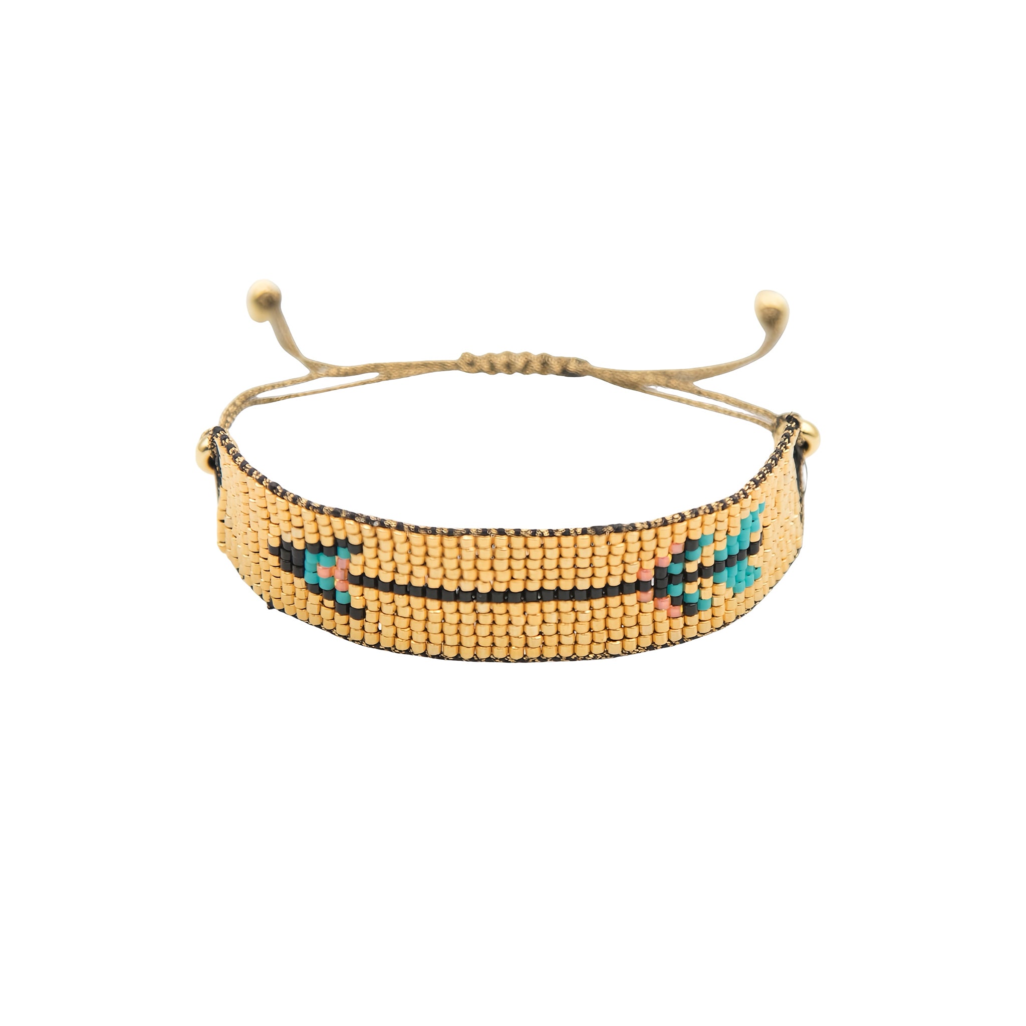 Loom Bracelet 11series Gold With Arrow