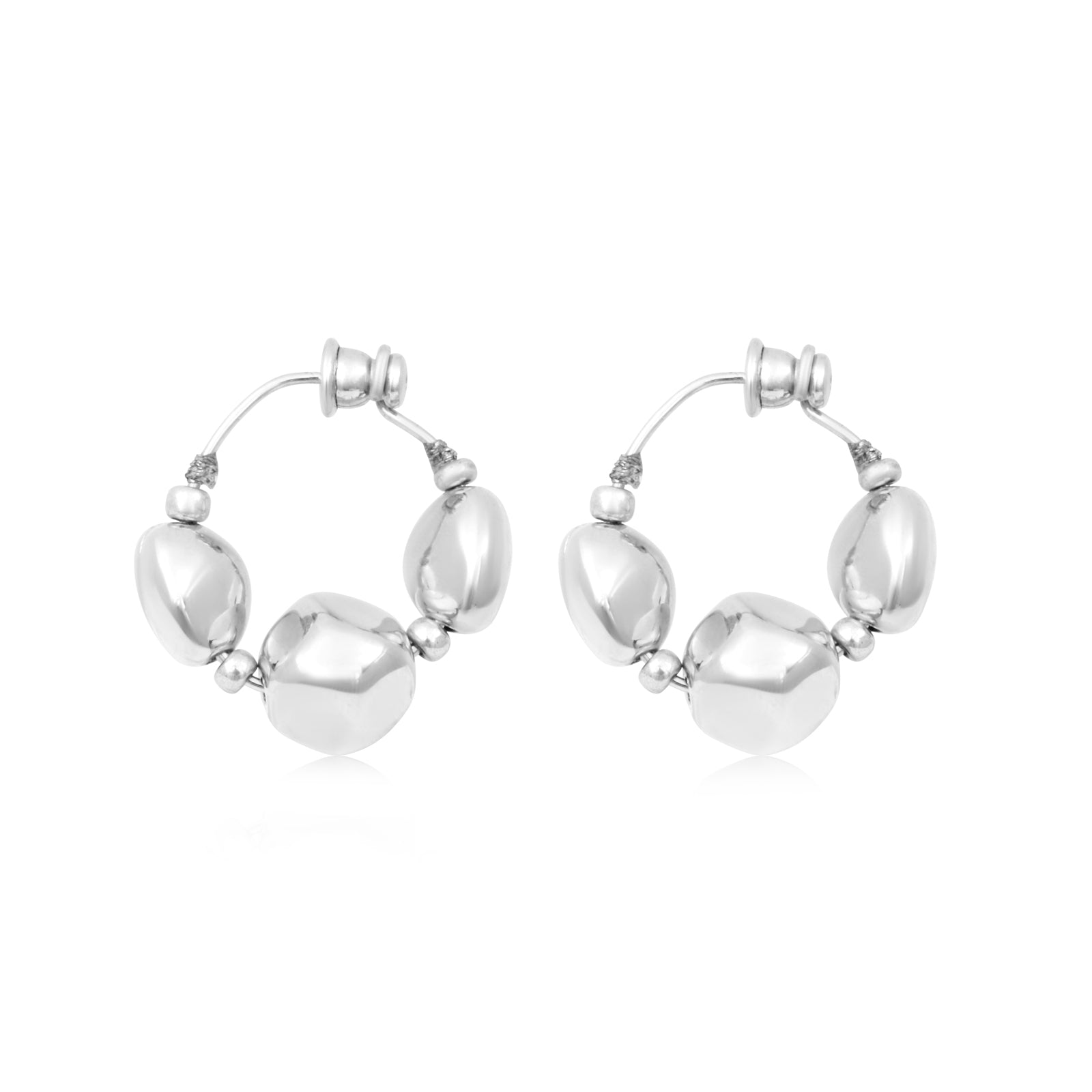 Loulou small hoop earrings