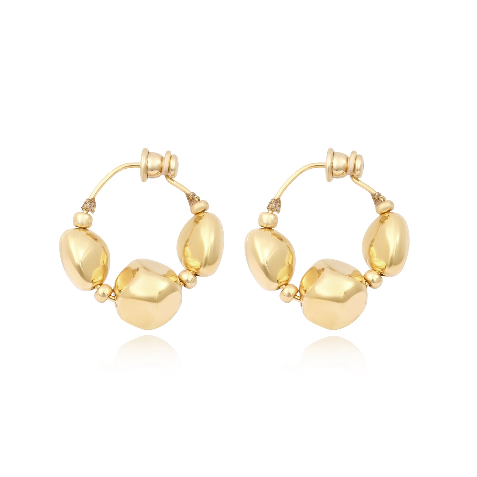 Loulou small hoop earrings