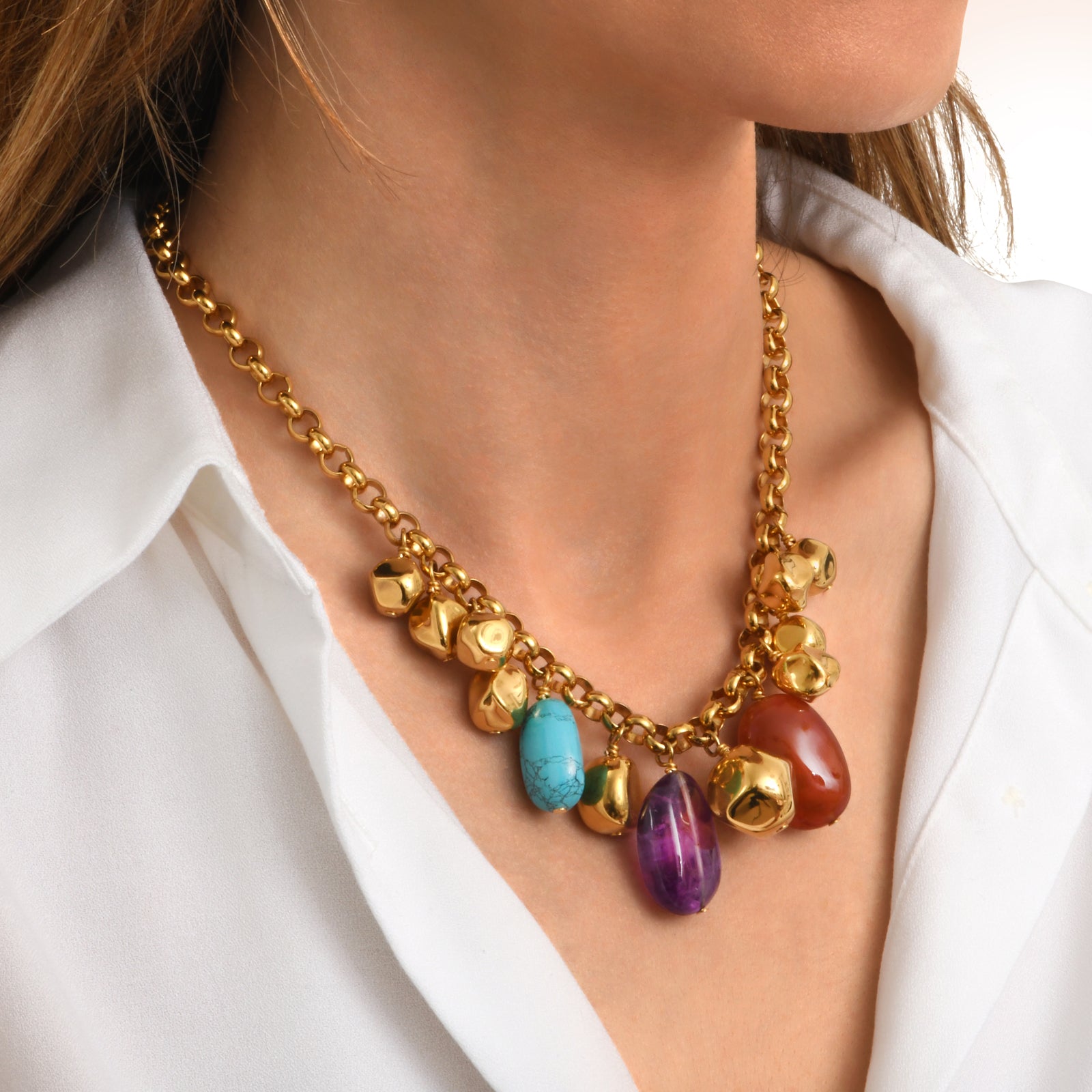Loulou adjustable necklace