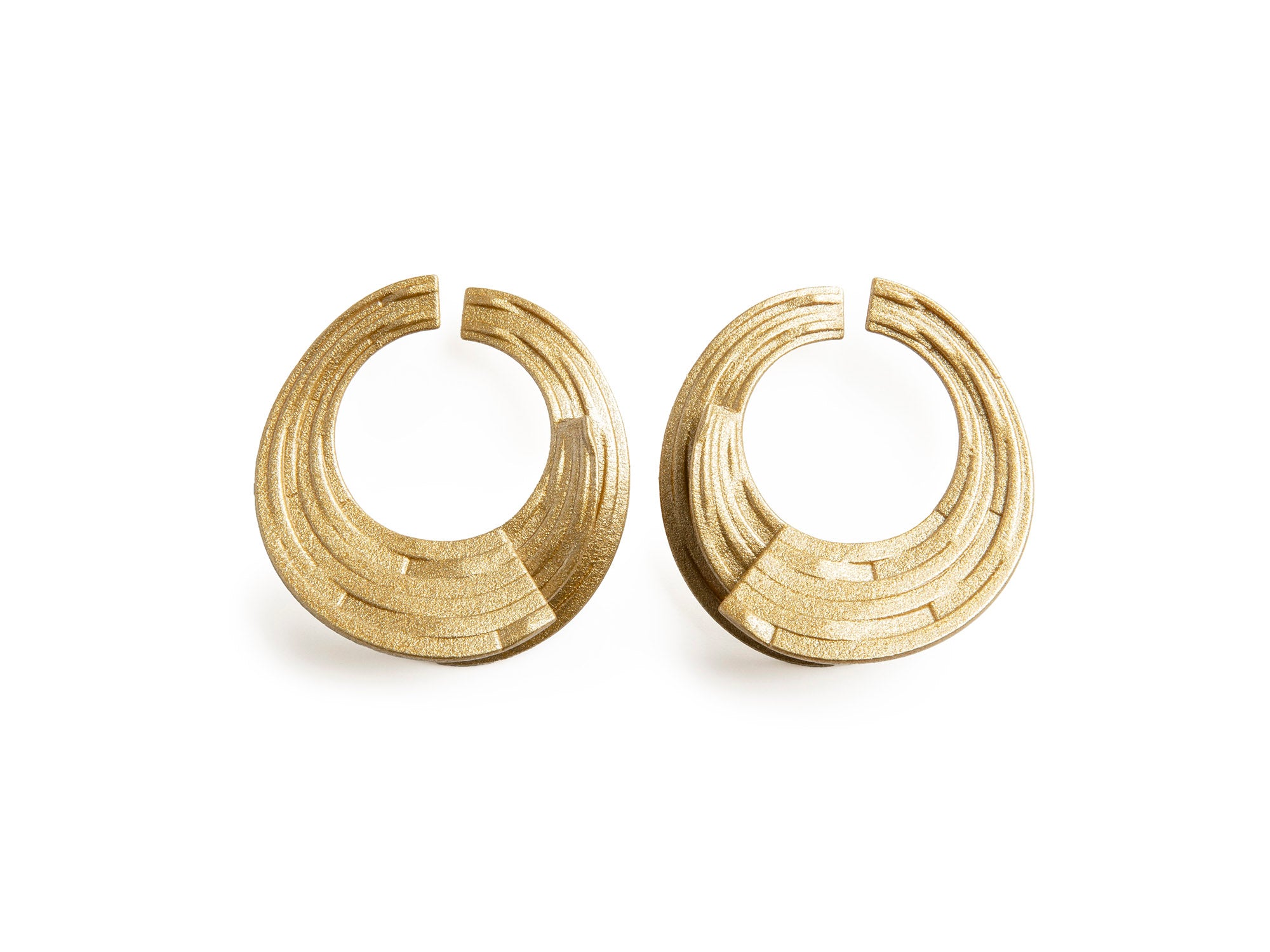 Lamina Earrings 2 - Silver