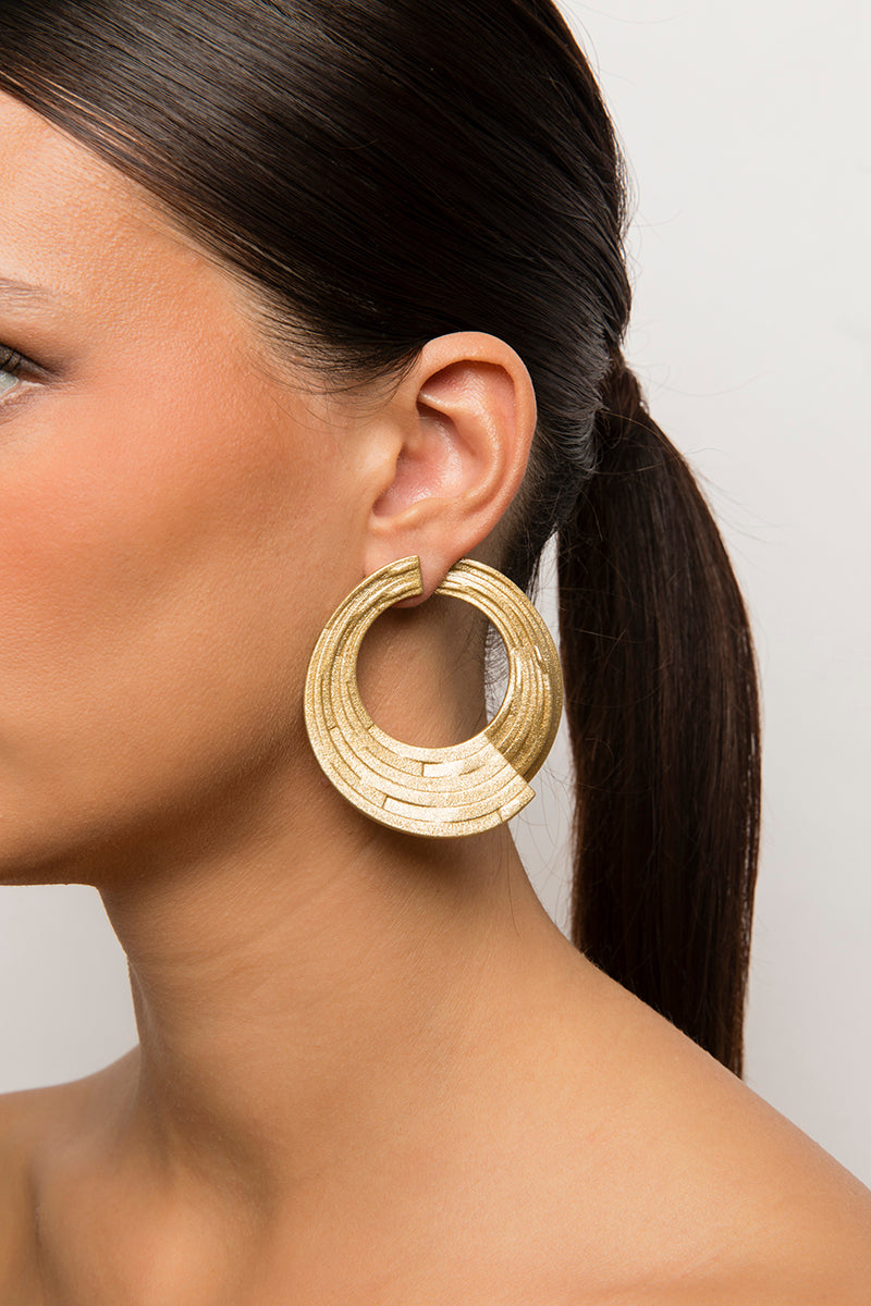 Lamina Earrings 2 - Silver