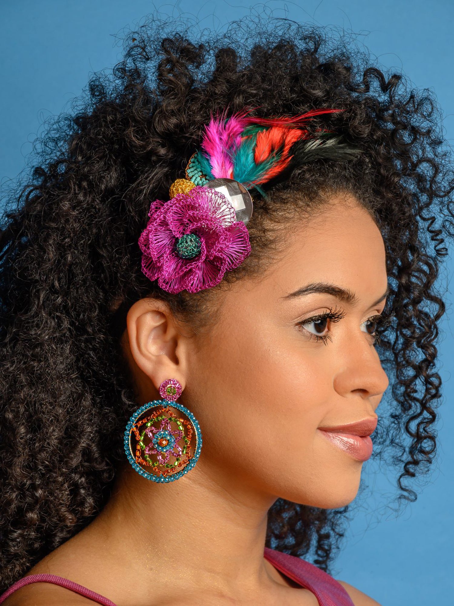 Lux Earrings - Rainbow