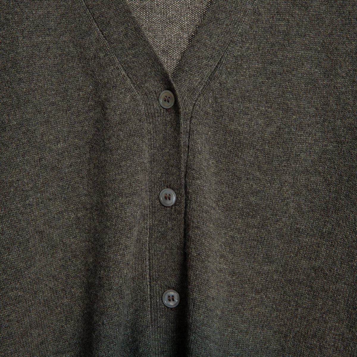 Air Classic Cashmere Cardigan Ombre Army & Timber
