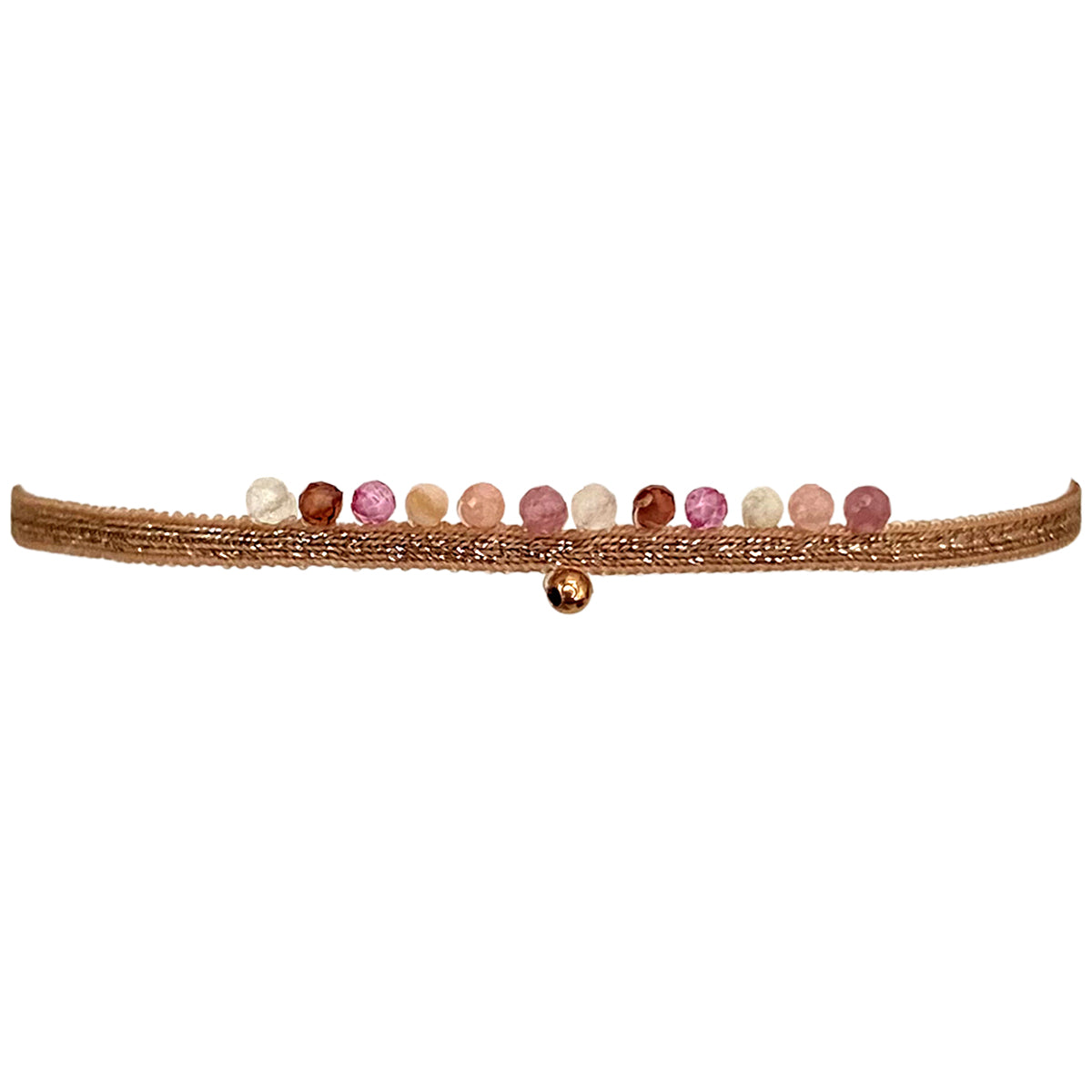 Handmade Peacock Women's Bracelet - Pink