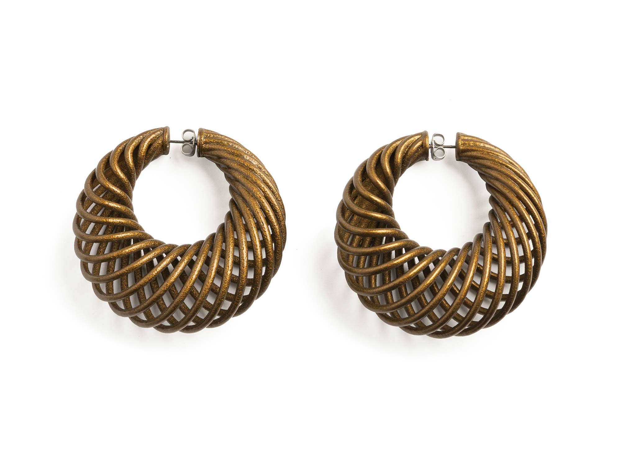 Memento Earrings 2 - Gold