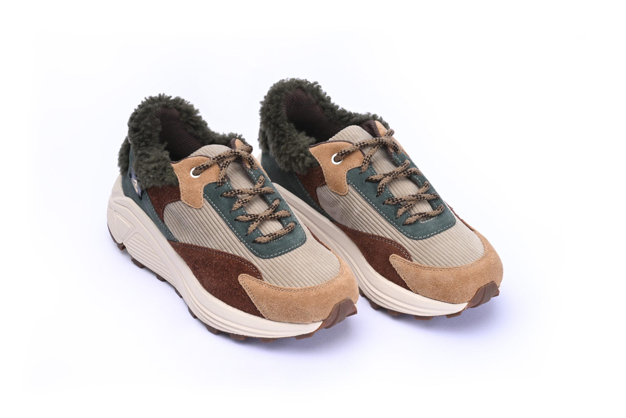 Evelyne Sneakers D02N – Taupe & Cembro