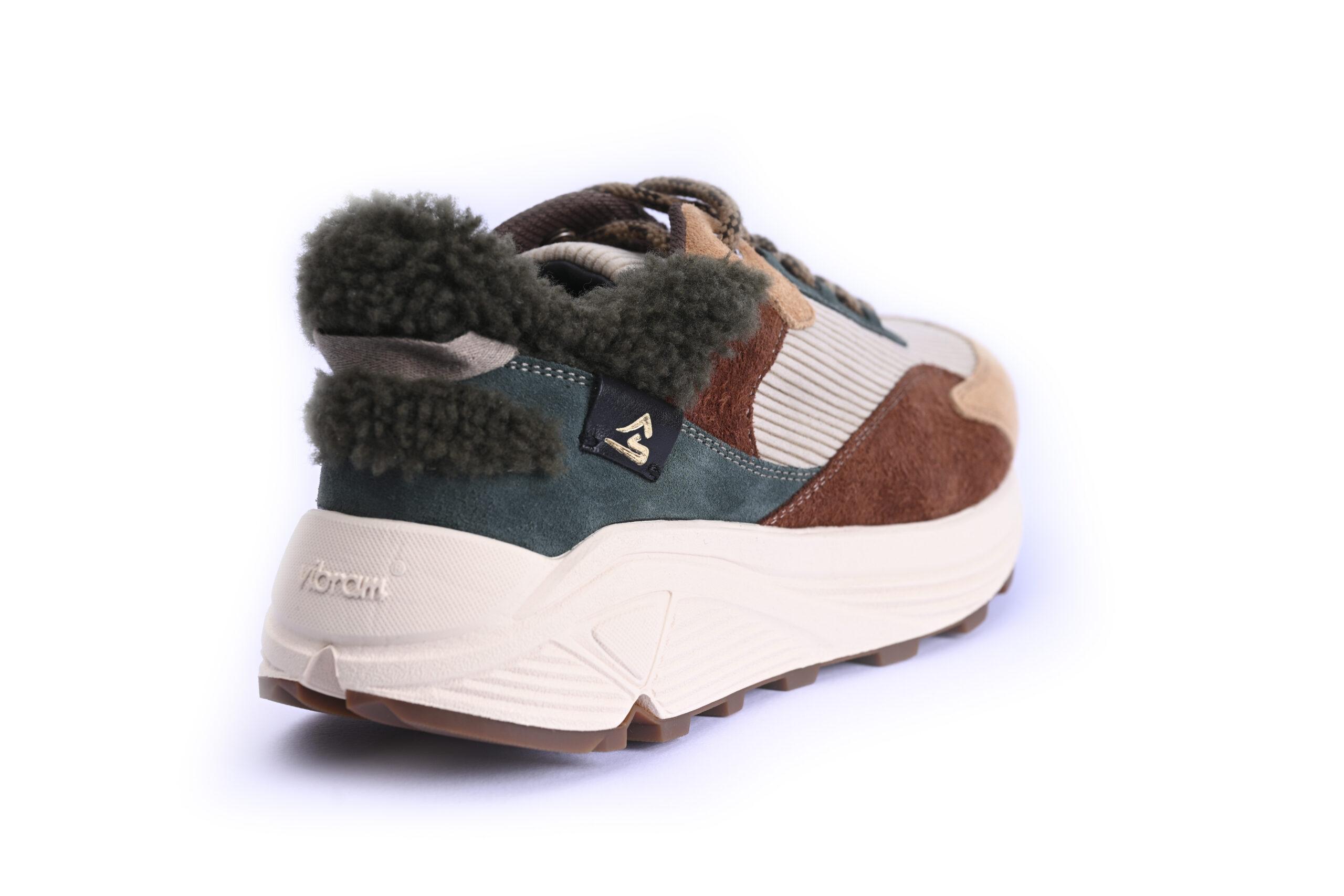 Evelyne Sneakers D02N – Taupe & Cembro