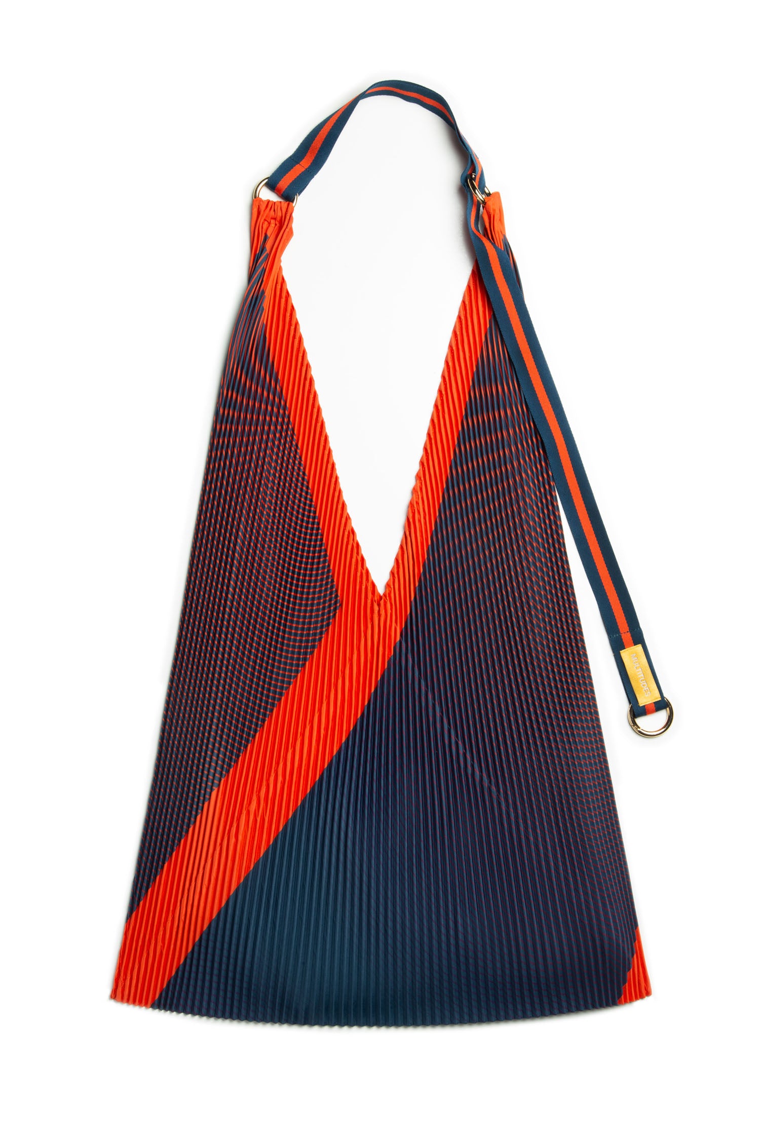 Pleated Y Bag Isabella Blue