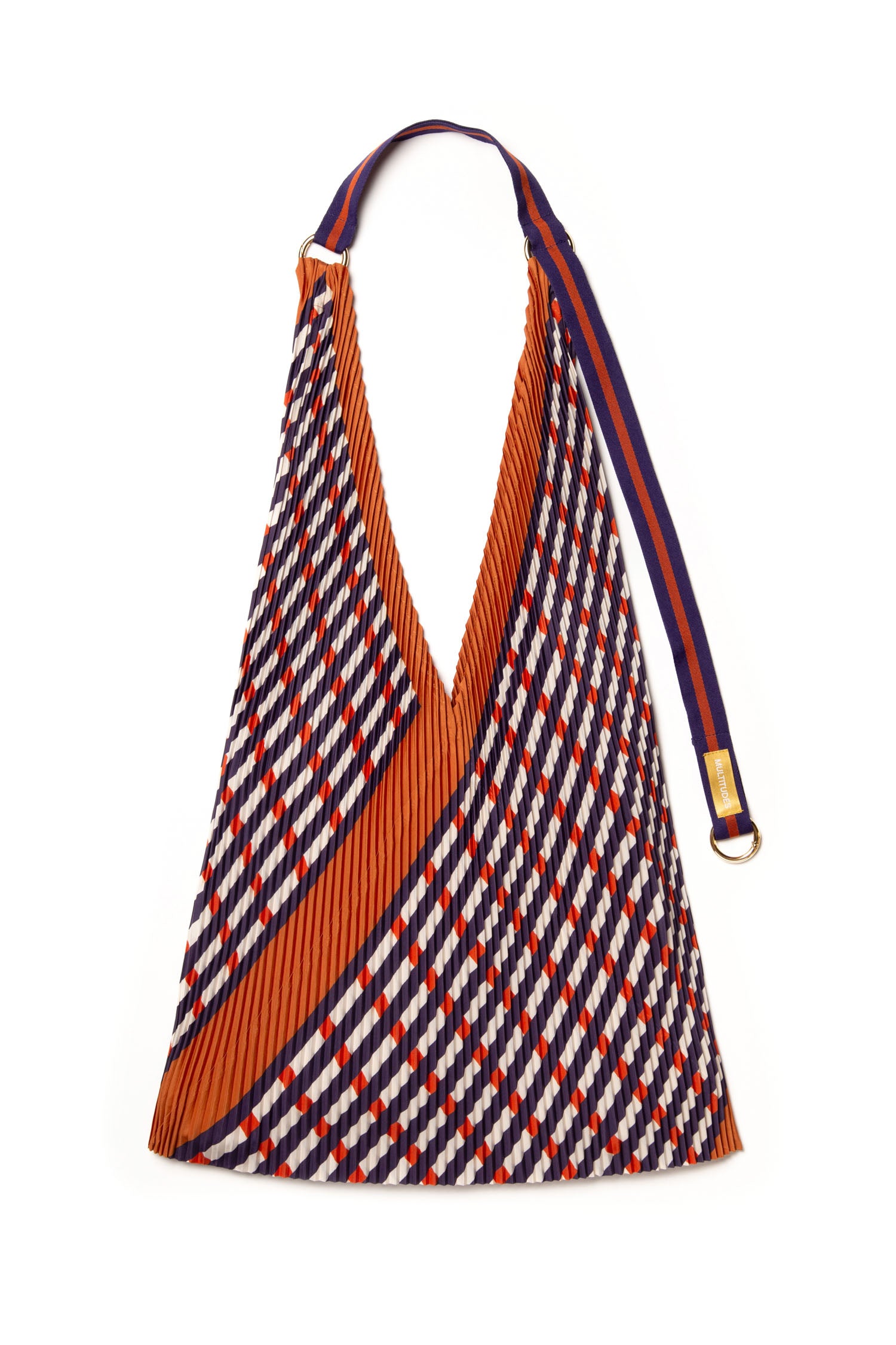 Pleated Y Bag Sophia Terracotta