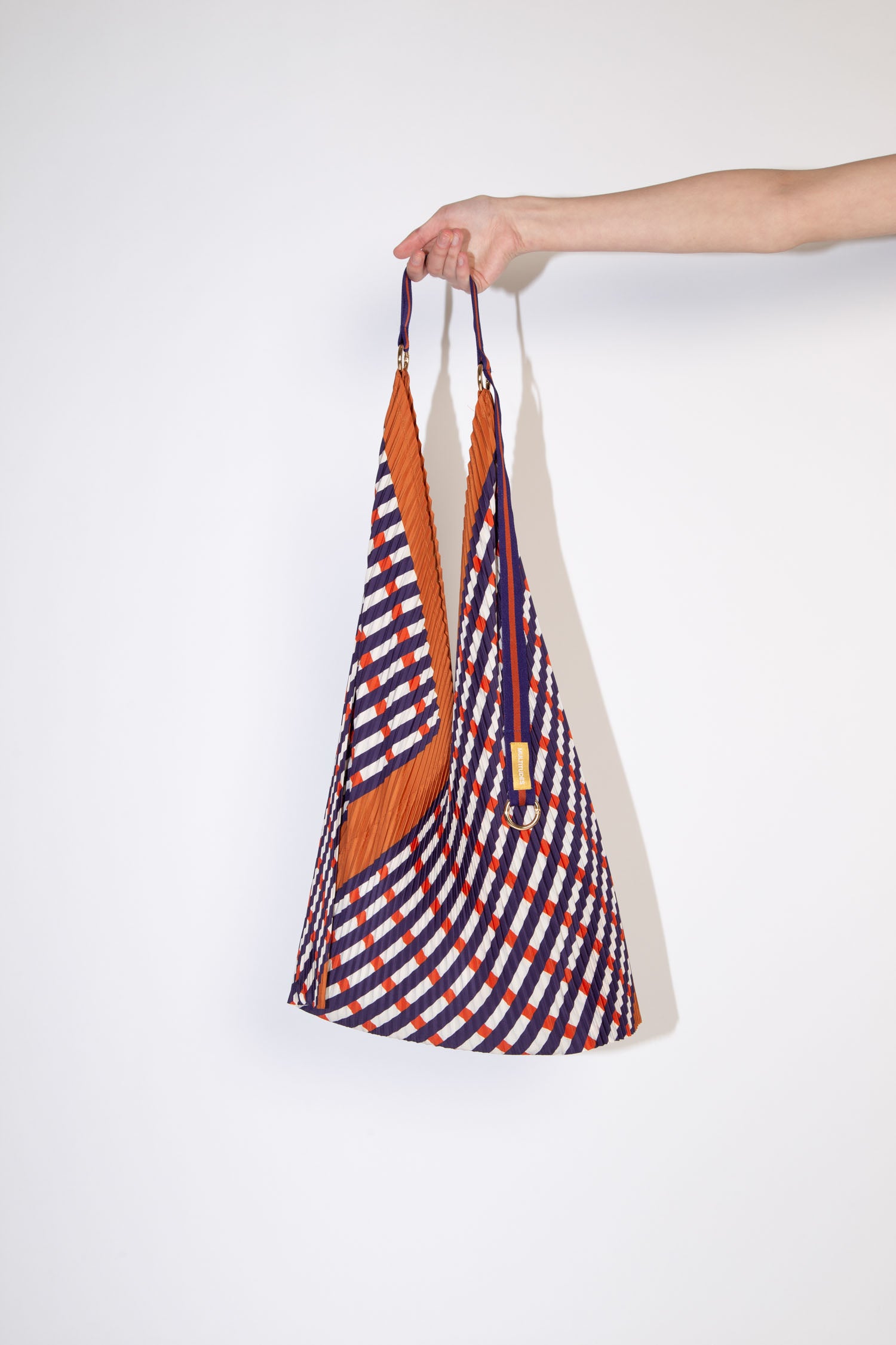 Pleated Y Bag Sophia Terracotta