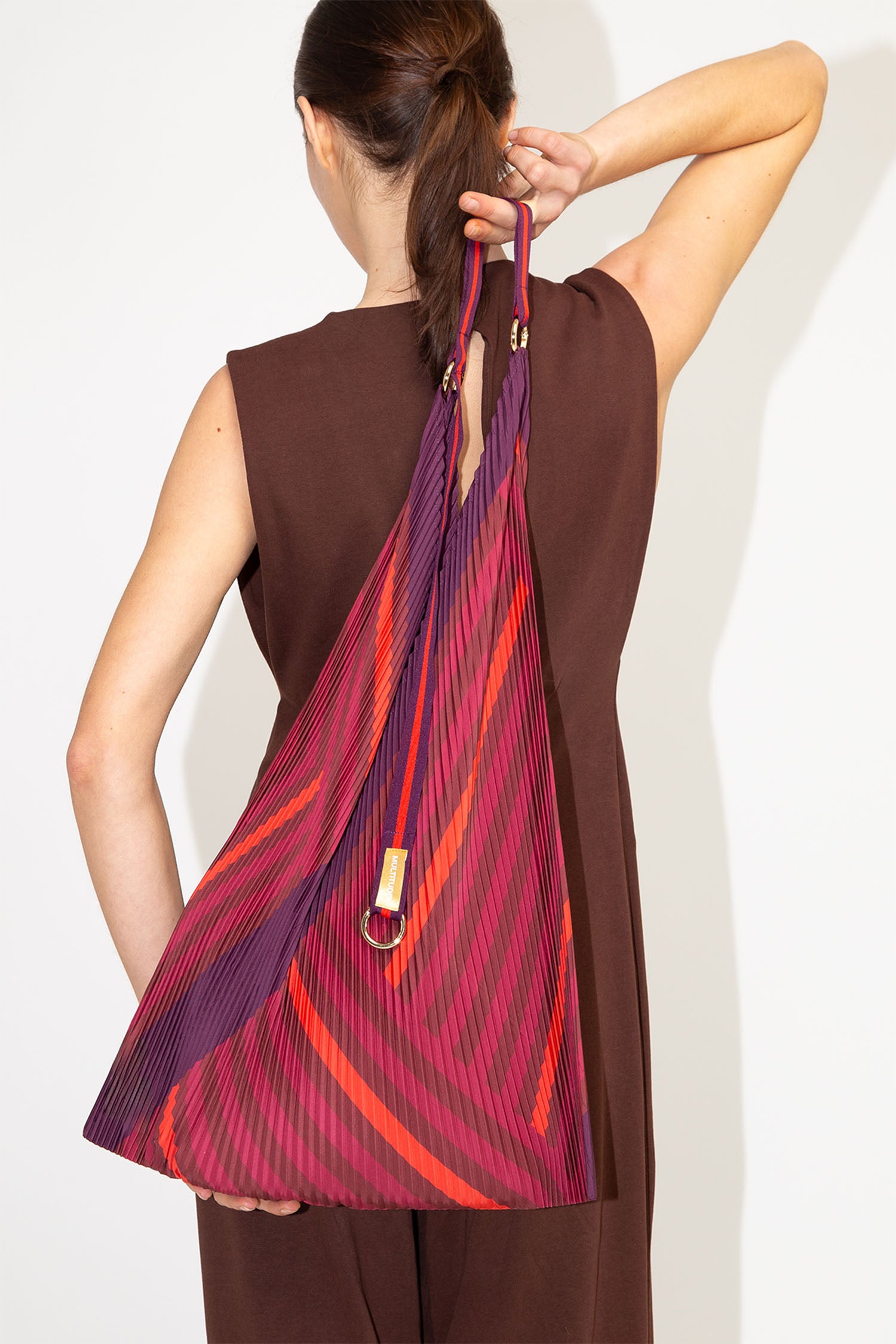 Pleated Y Bag Stefania