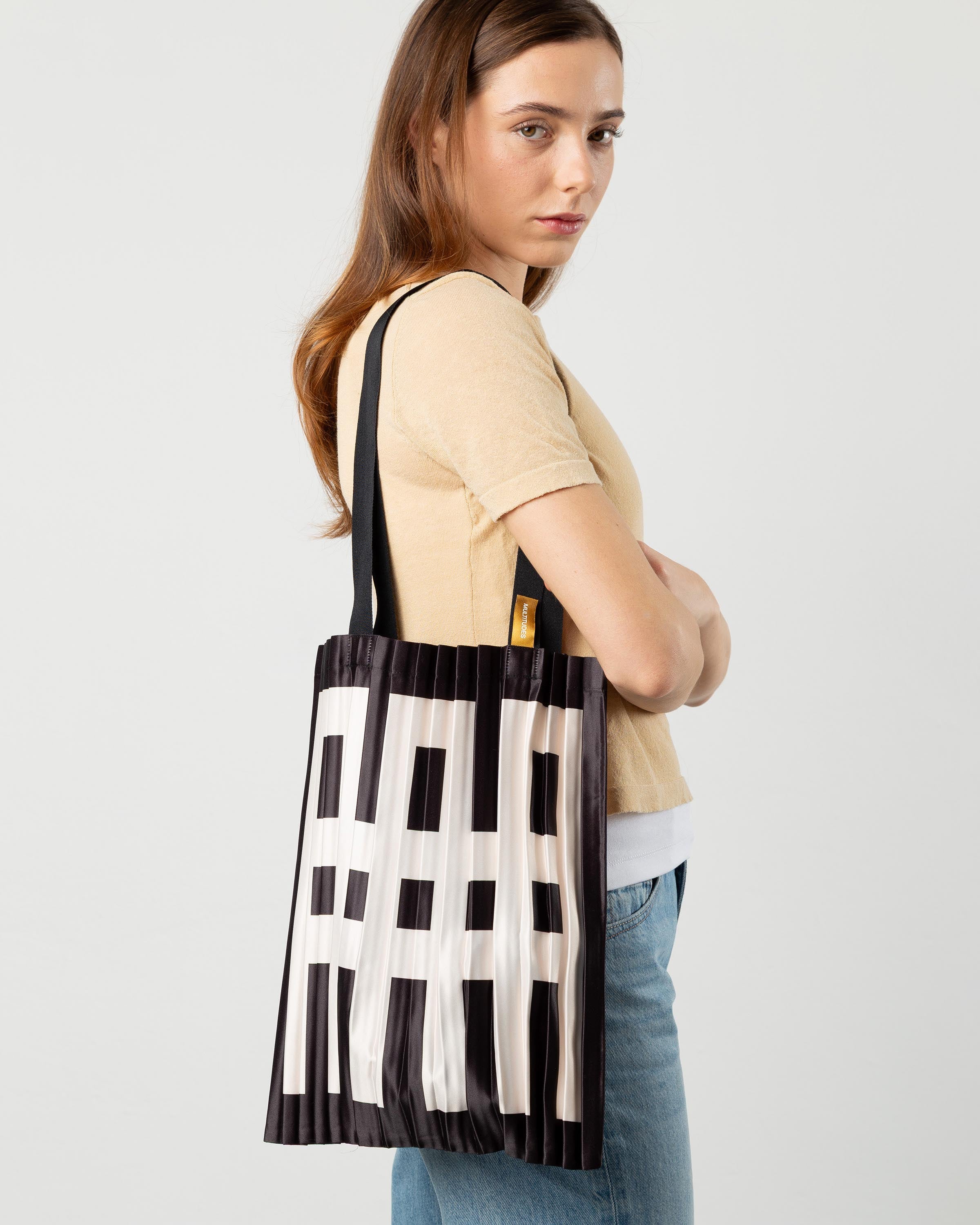 Mondello Pleated Tote Bag