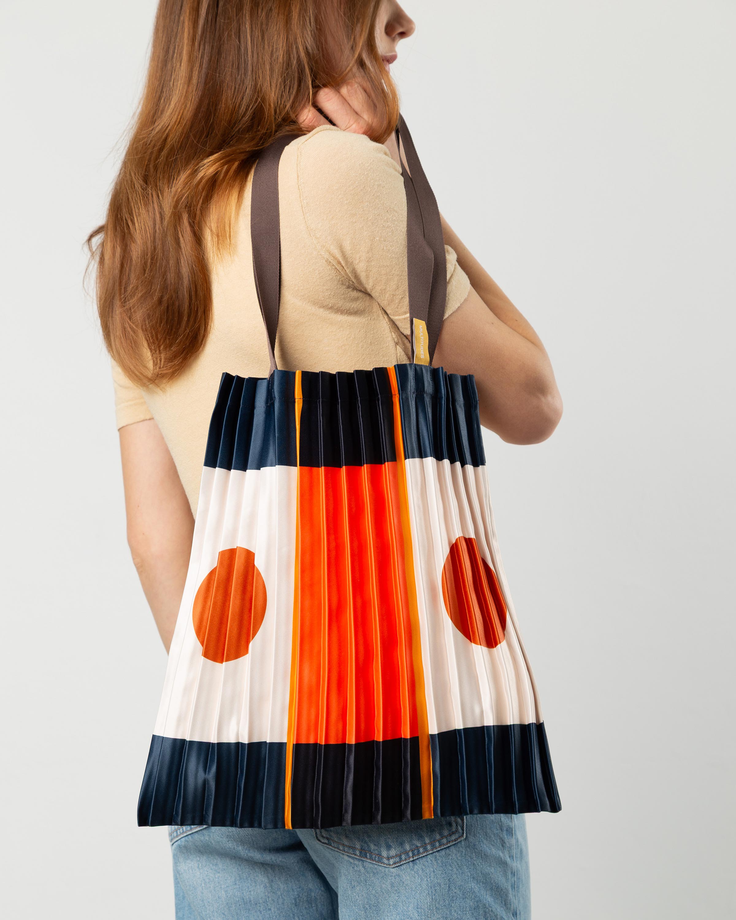 Pozzallo Pleated Tote Bag