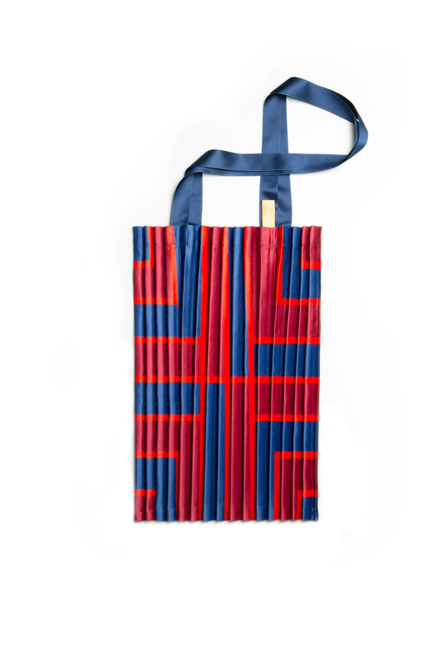 Satin pleated bag Stintino