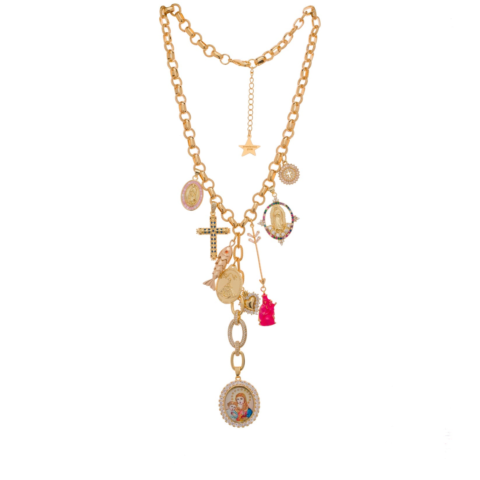 Necklace Holy Mary Arrow