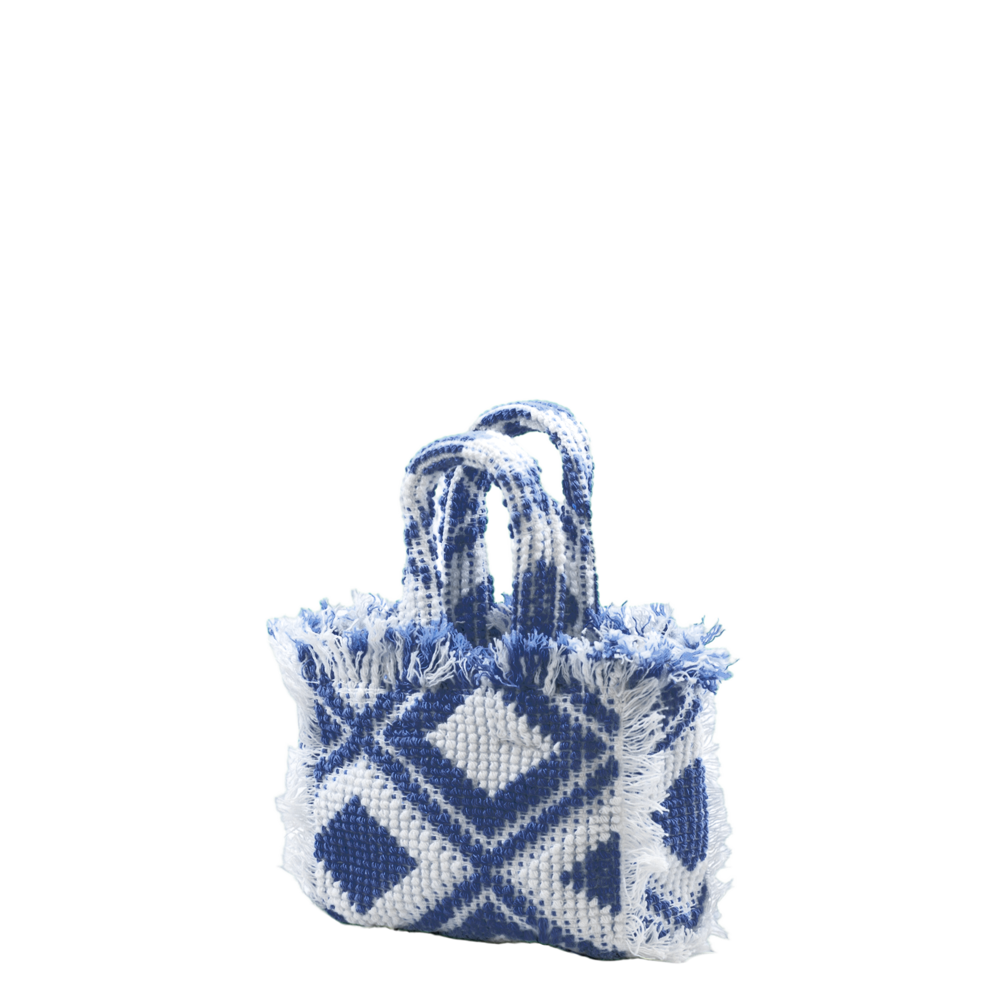 Rombo Mini Tote Blue