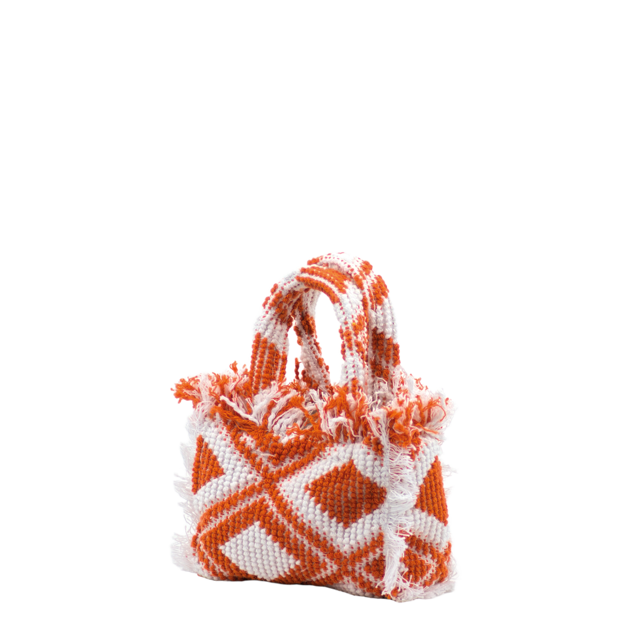 Rombo Mini Tote Orange