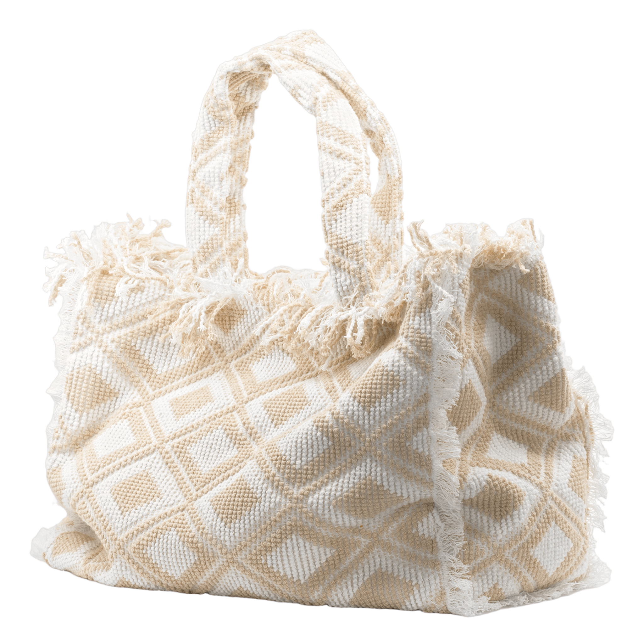 Rombo Beach Bag Ecru