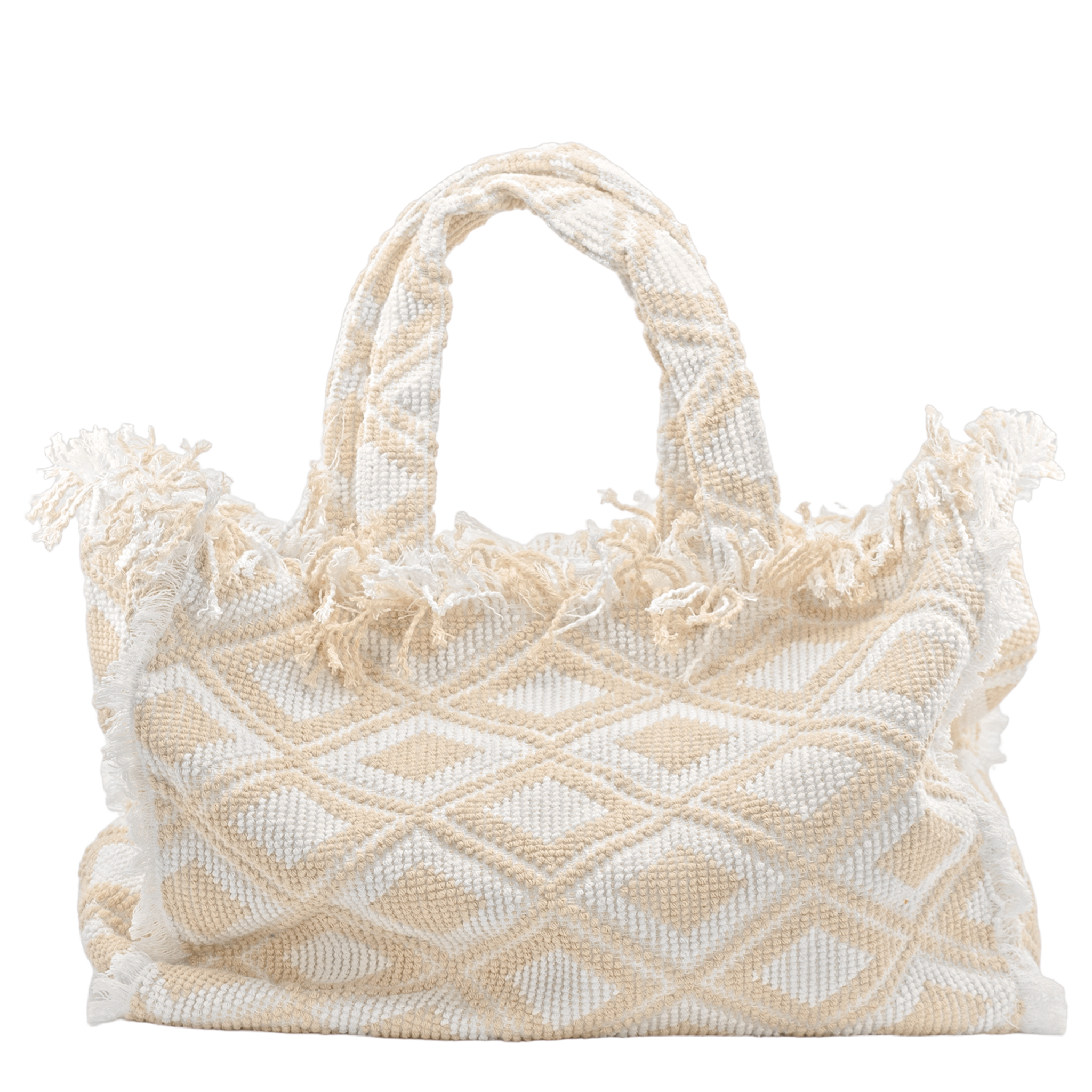 Rombo Beach Bag Ecru