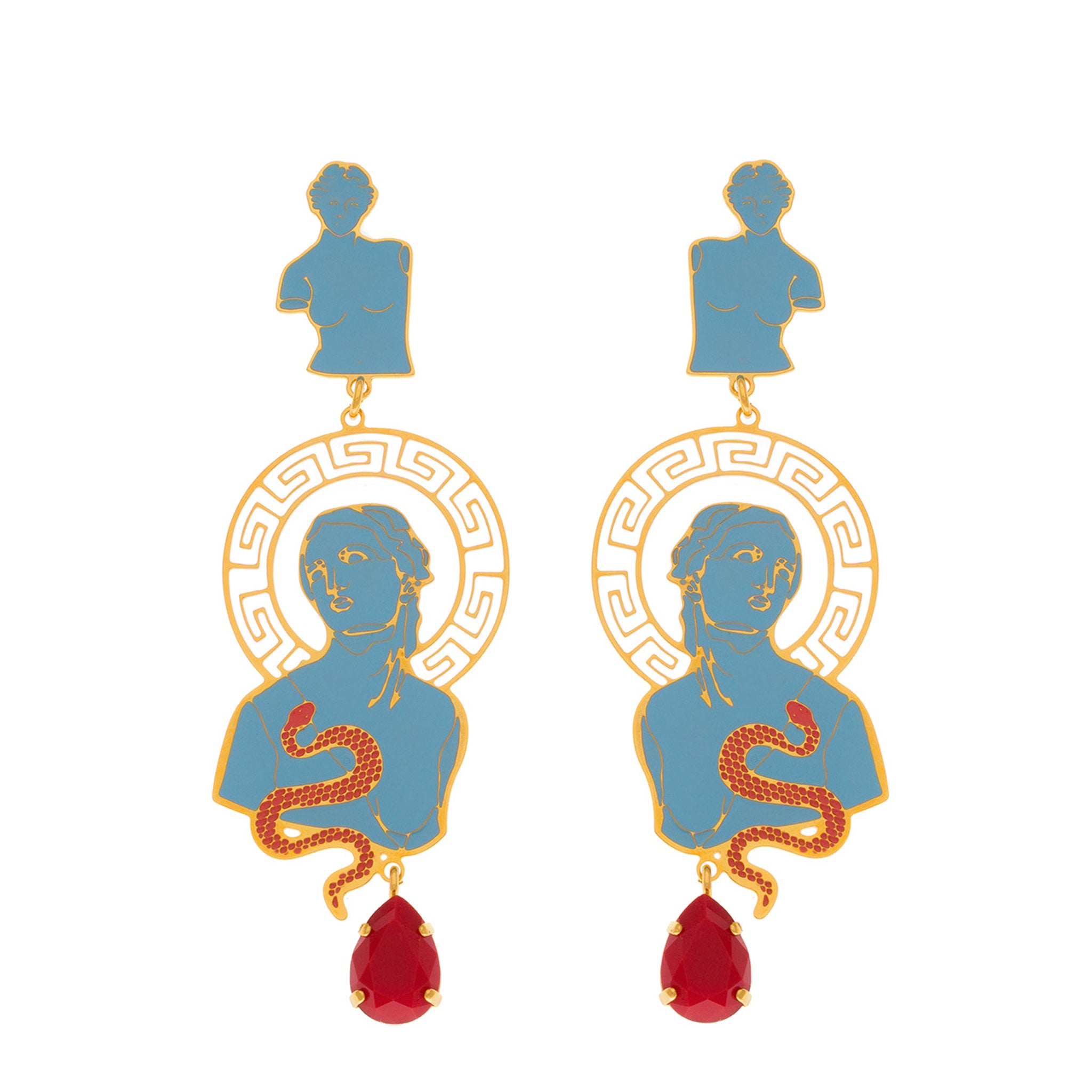 Earrings Ancient Greece Afrodite