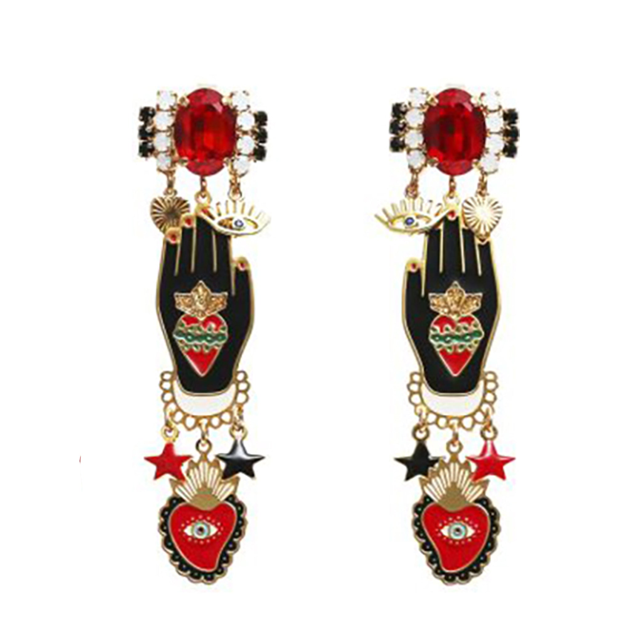 Earrings Cuore Sacro Saint Lucie