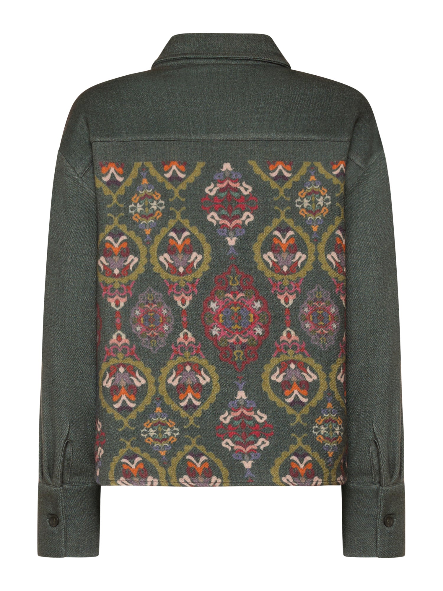 Wool-Silk  Jacket Morocco Print