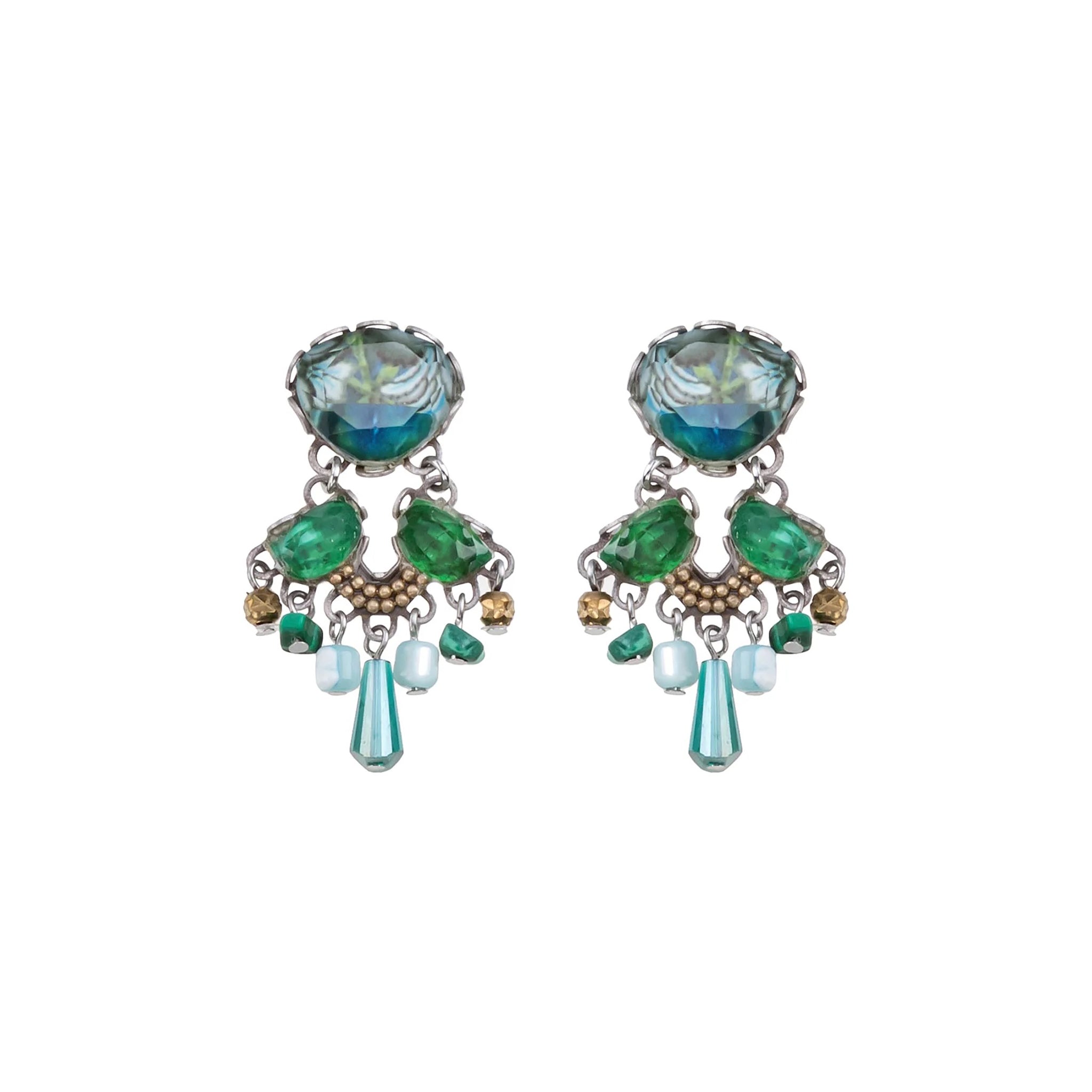 Elegant Earrings Meadow Set, Silas