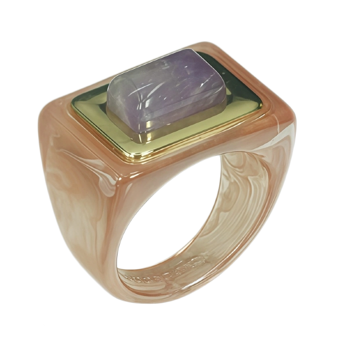 Savannah Ring with Amethyst