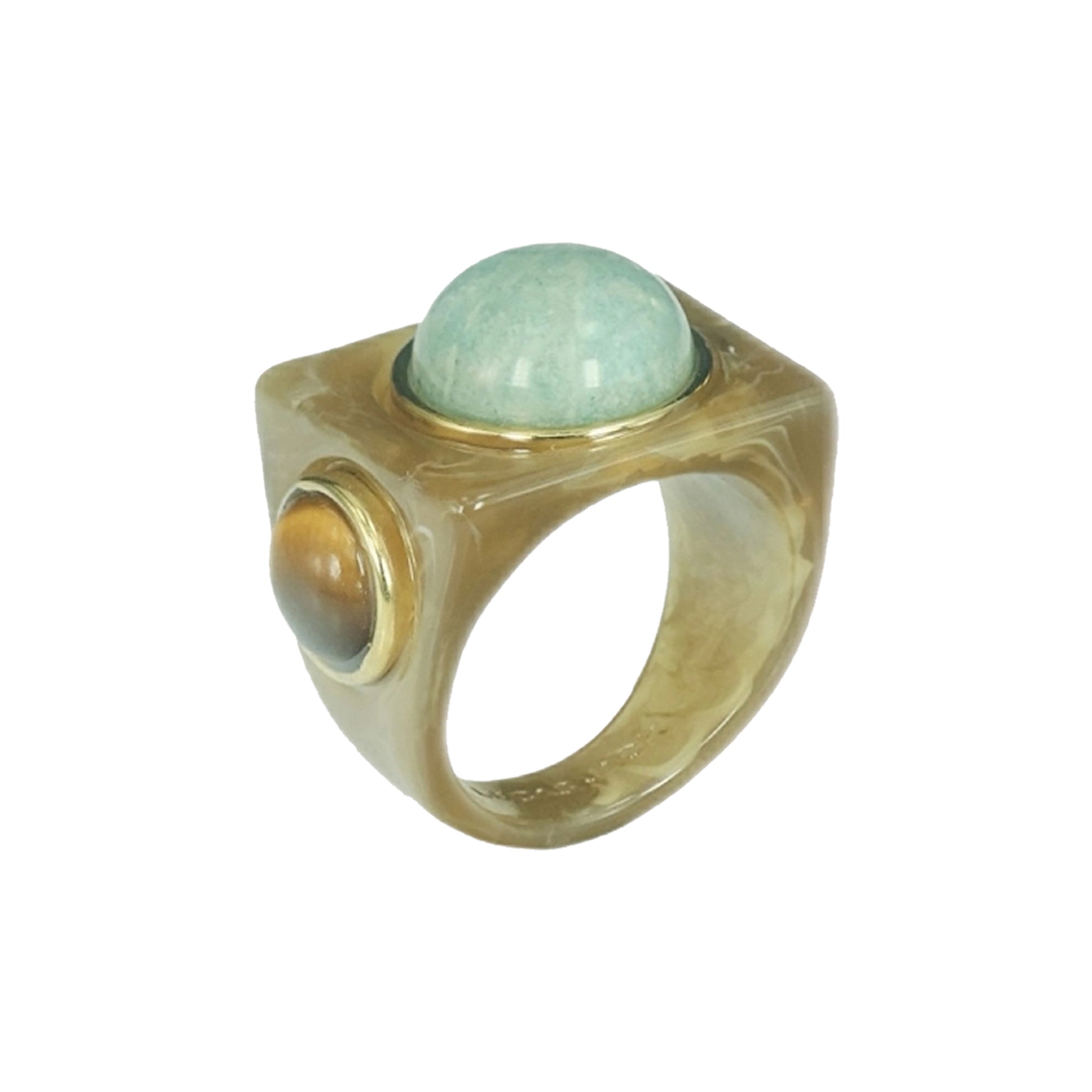 Liberty Ring with Amazonite