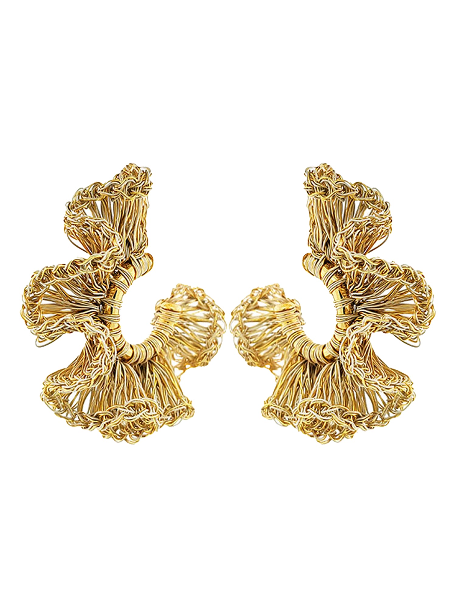 Rio Earrings - Vintage Gold