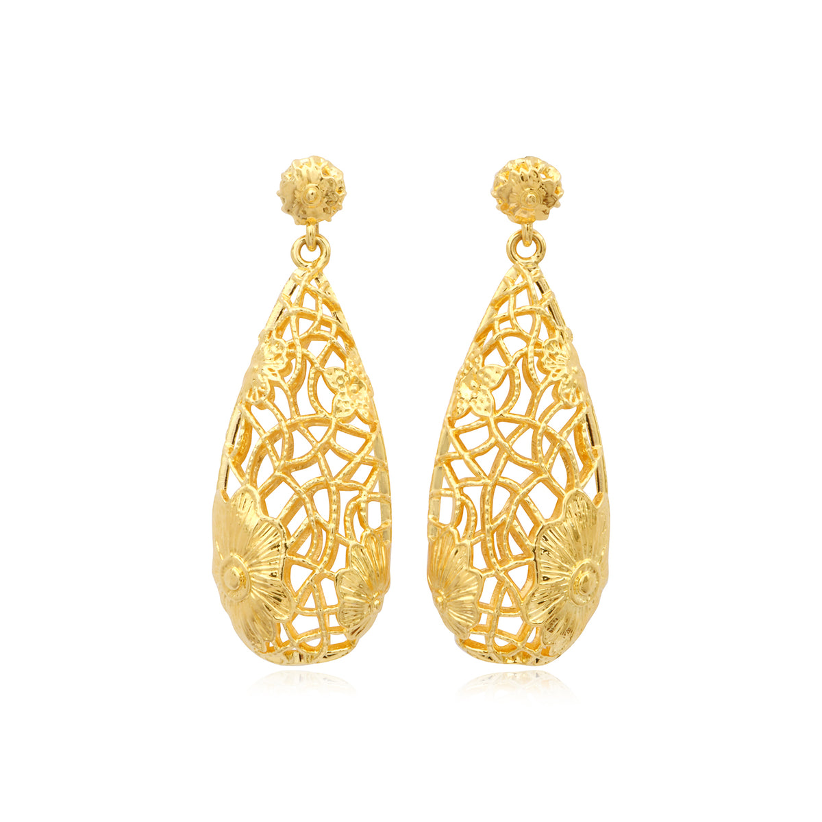 Serenata Sleeper Earrings – Gold-Plated
