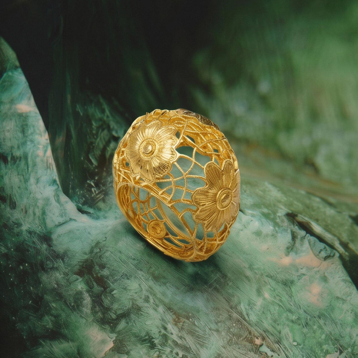 Serenata Ring – Gold-plated