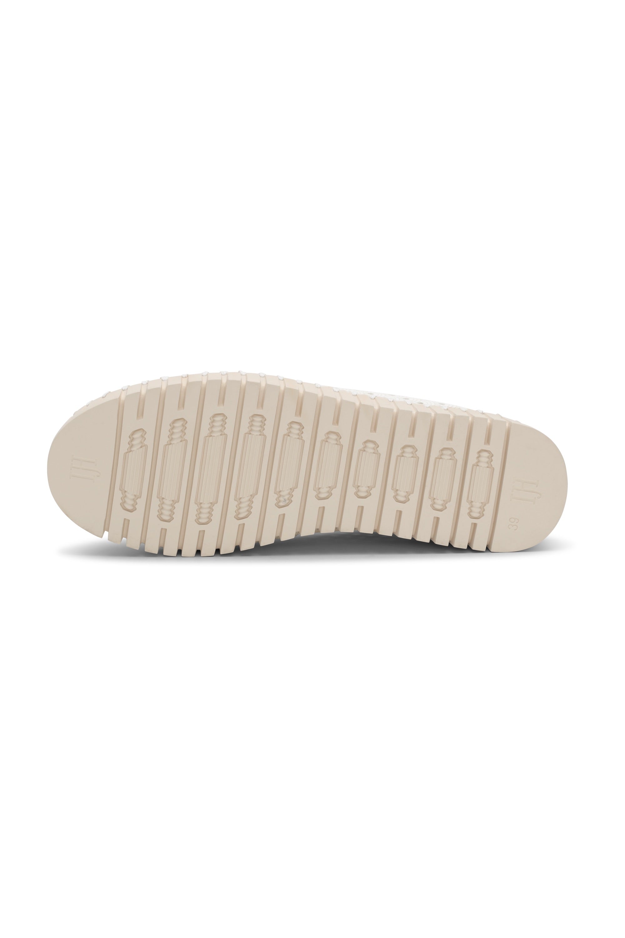 Tulip Slip - In On Plateau Sole - White