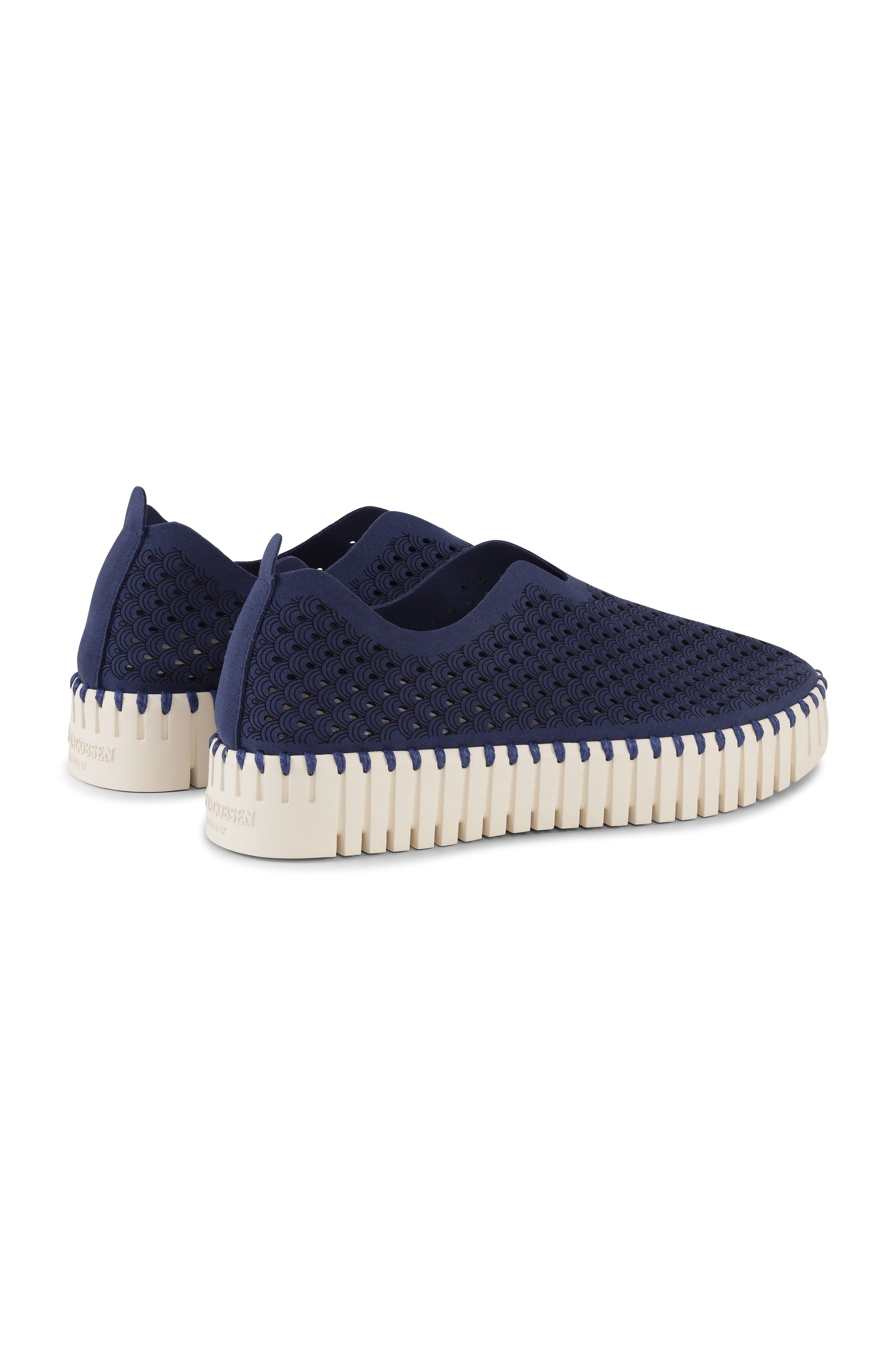 Tulip Slip-In On Plateau Sole - Dark Indigo