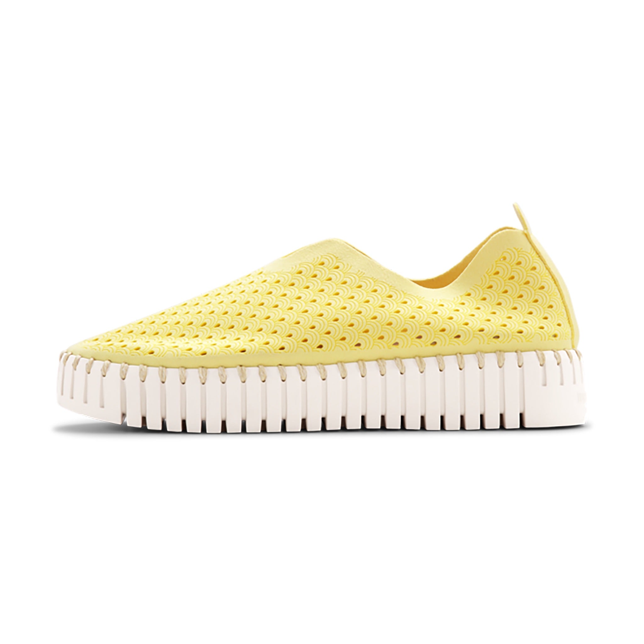 Tulip Slip-In On Plateau Sole - Lemon Drop