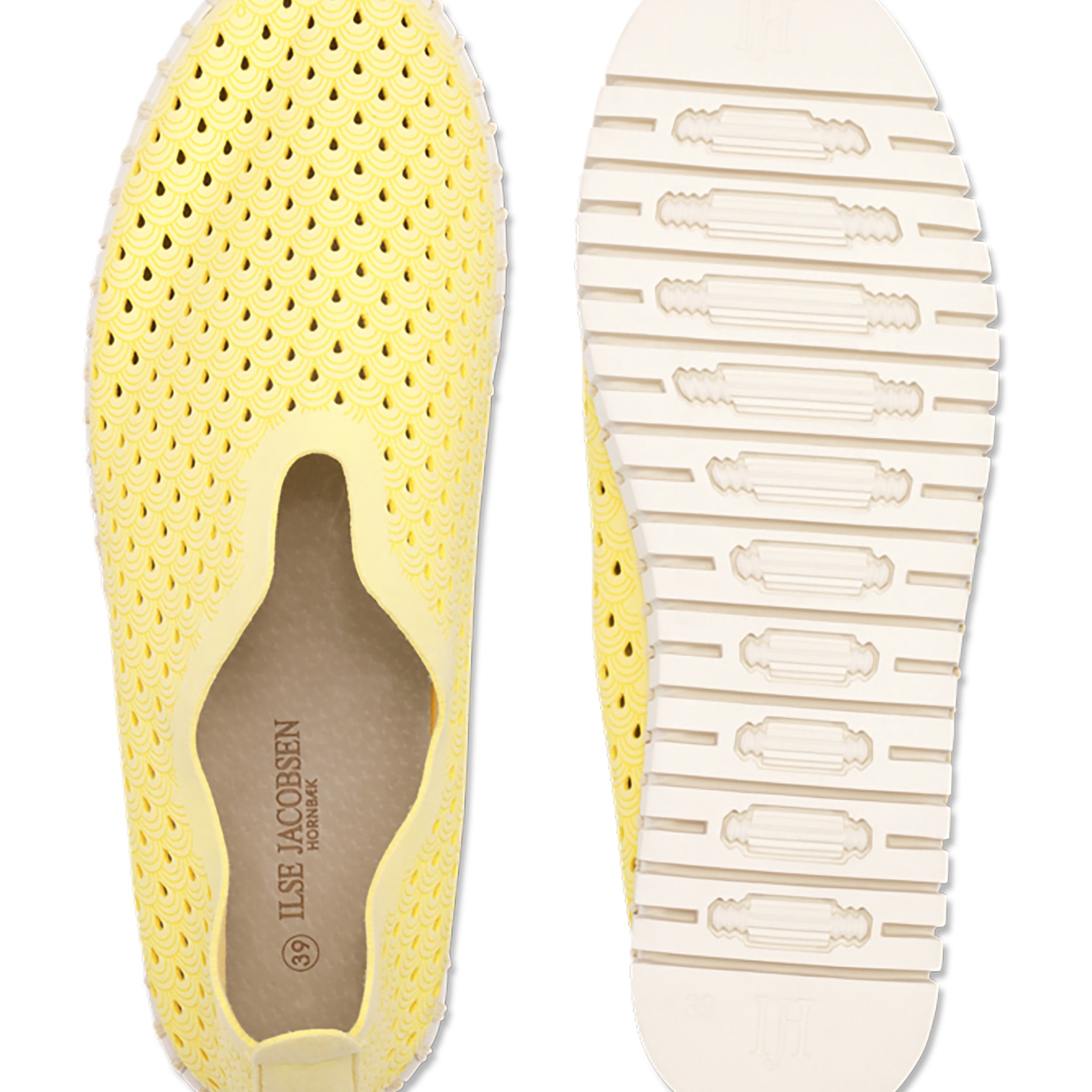 Tulip Slip-In On Plateau Sole - Lemon Drop