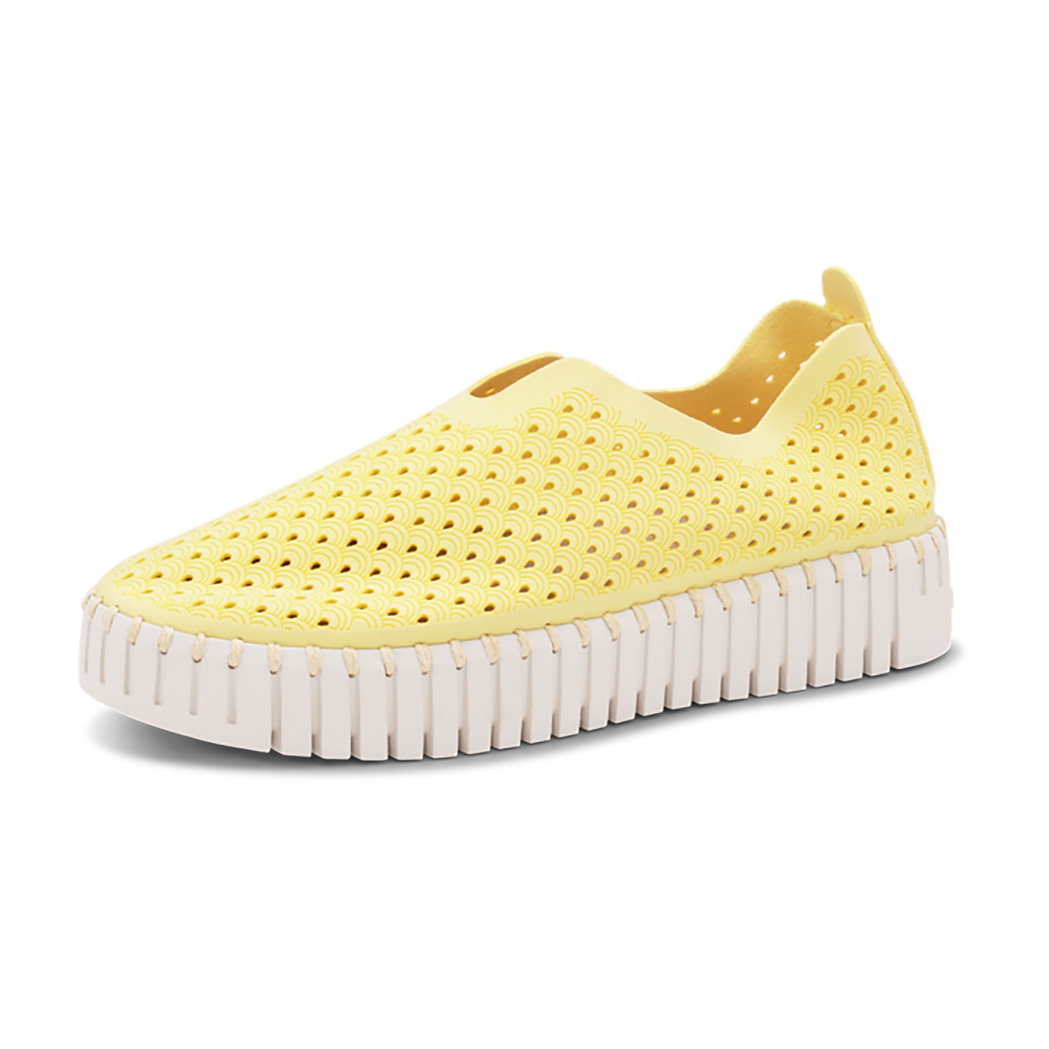 Tulip Slip-In On Plateau Sole - Lemon Drop