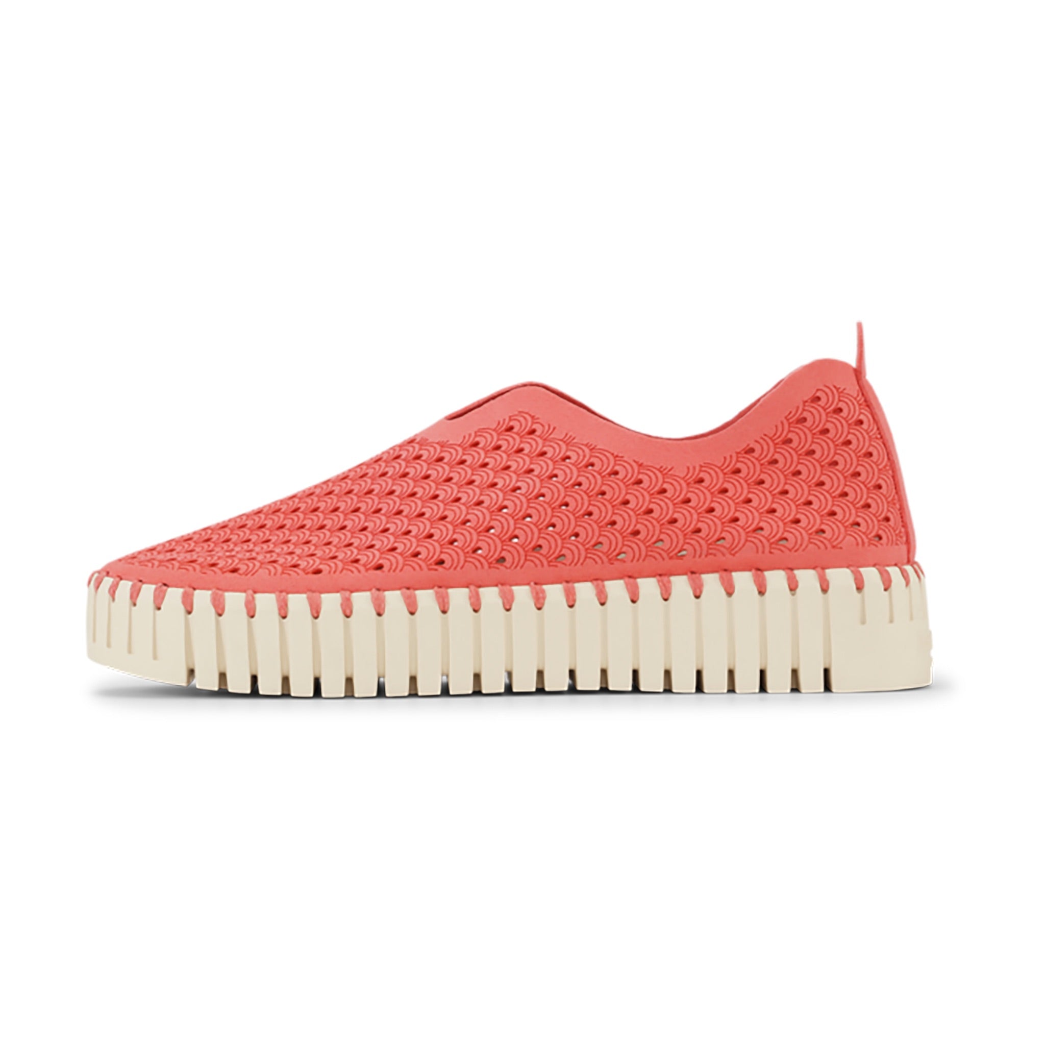 Tulip Slip-In On Plateau Sole - Raspberry