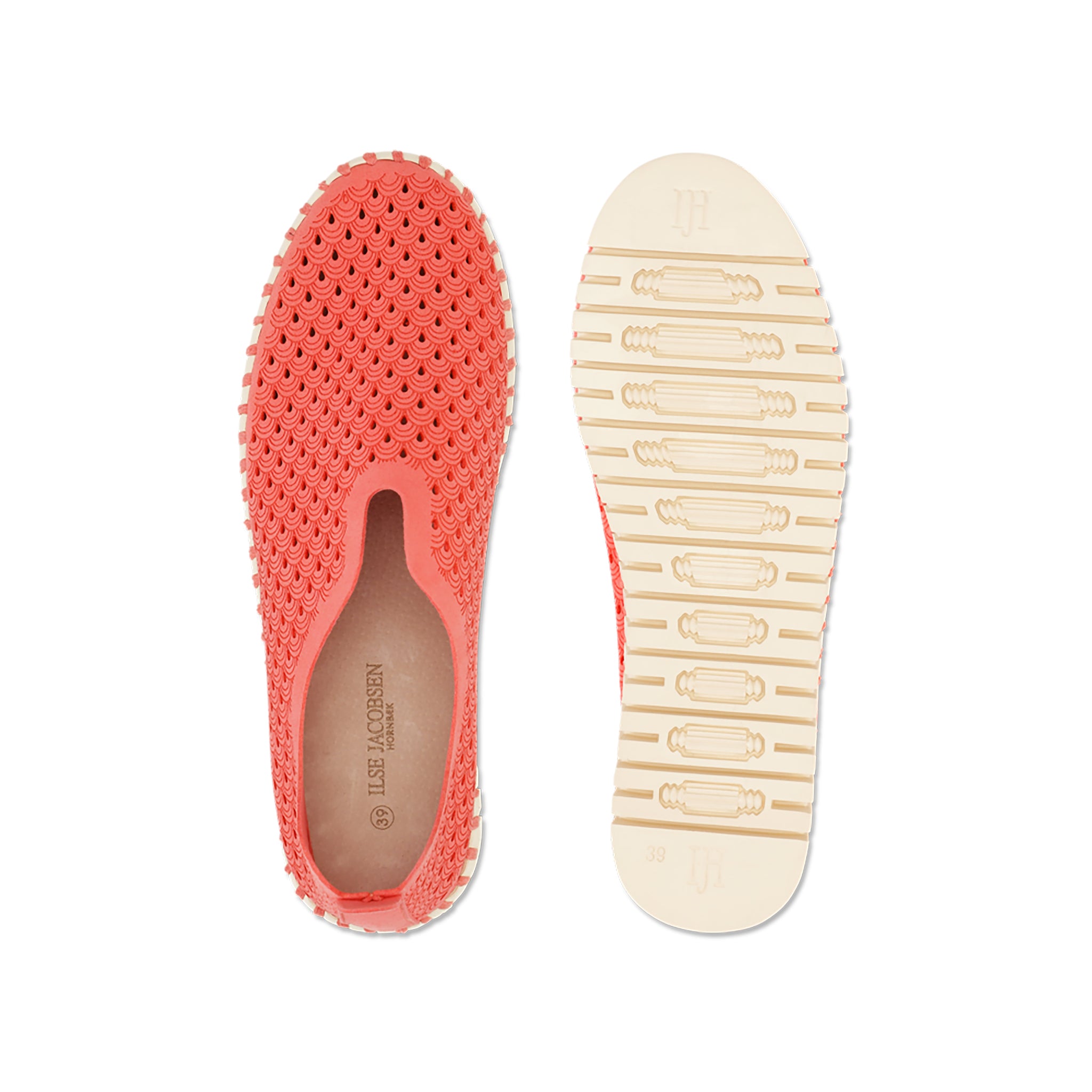 Tulip Slip-In On Plateau Sole - Raspberry